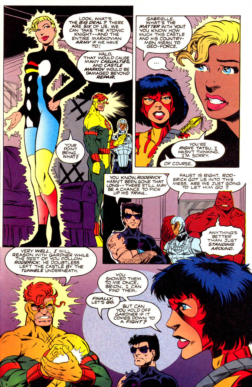 Read online Outsiders (1993) comic -  Issue #5 - 4