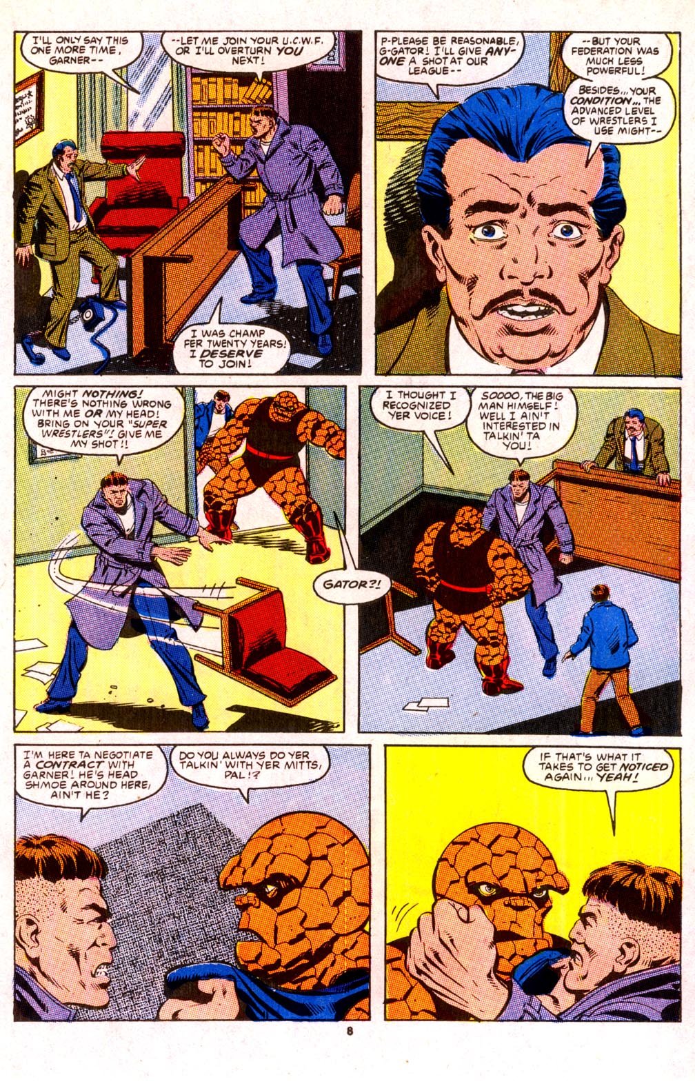Read online The Thing comic -  Issue #29 - 9
