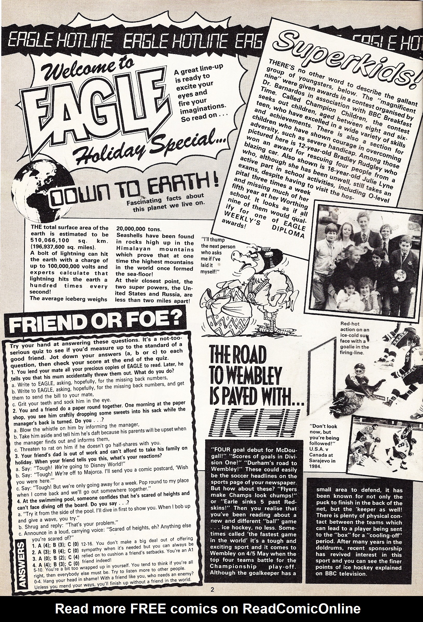 Read online Eagle Holiday Special comic -  Issue #3 - 2