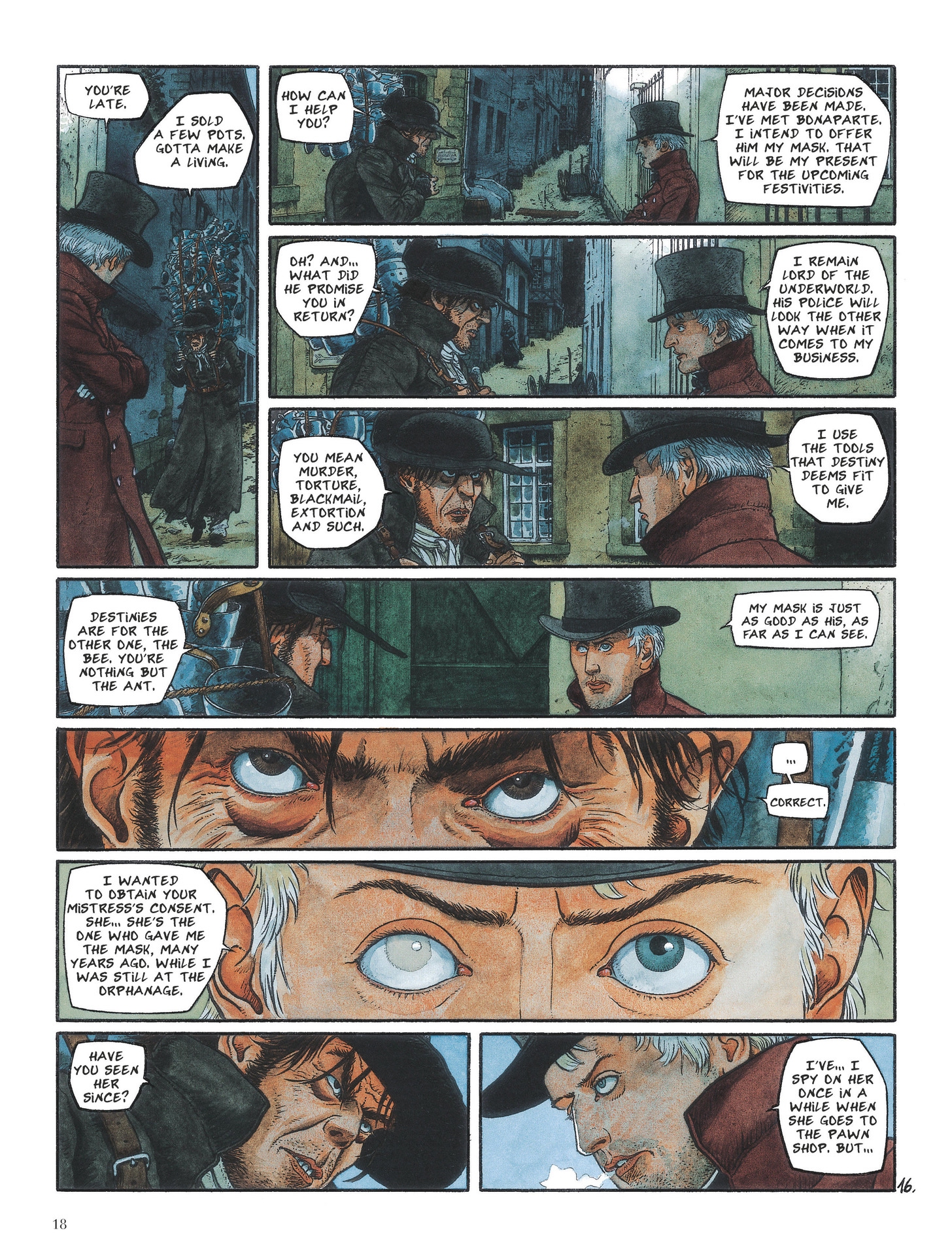 Read online Game of Masks comic -  Issue #6 - 18
