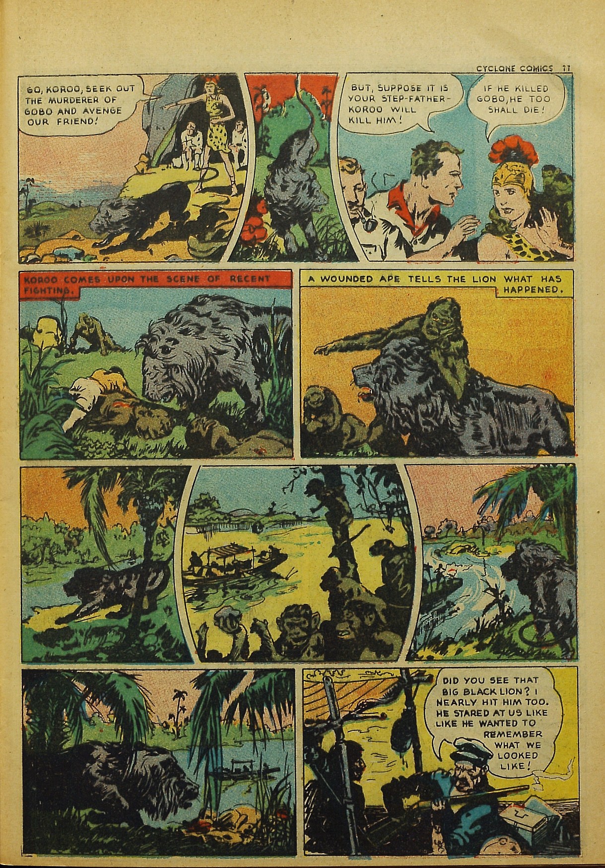 Read online Cyclone Comics comic -  Issue #5 - 13