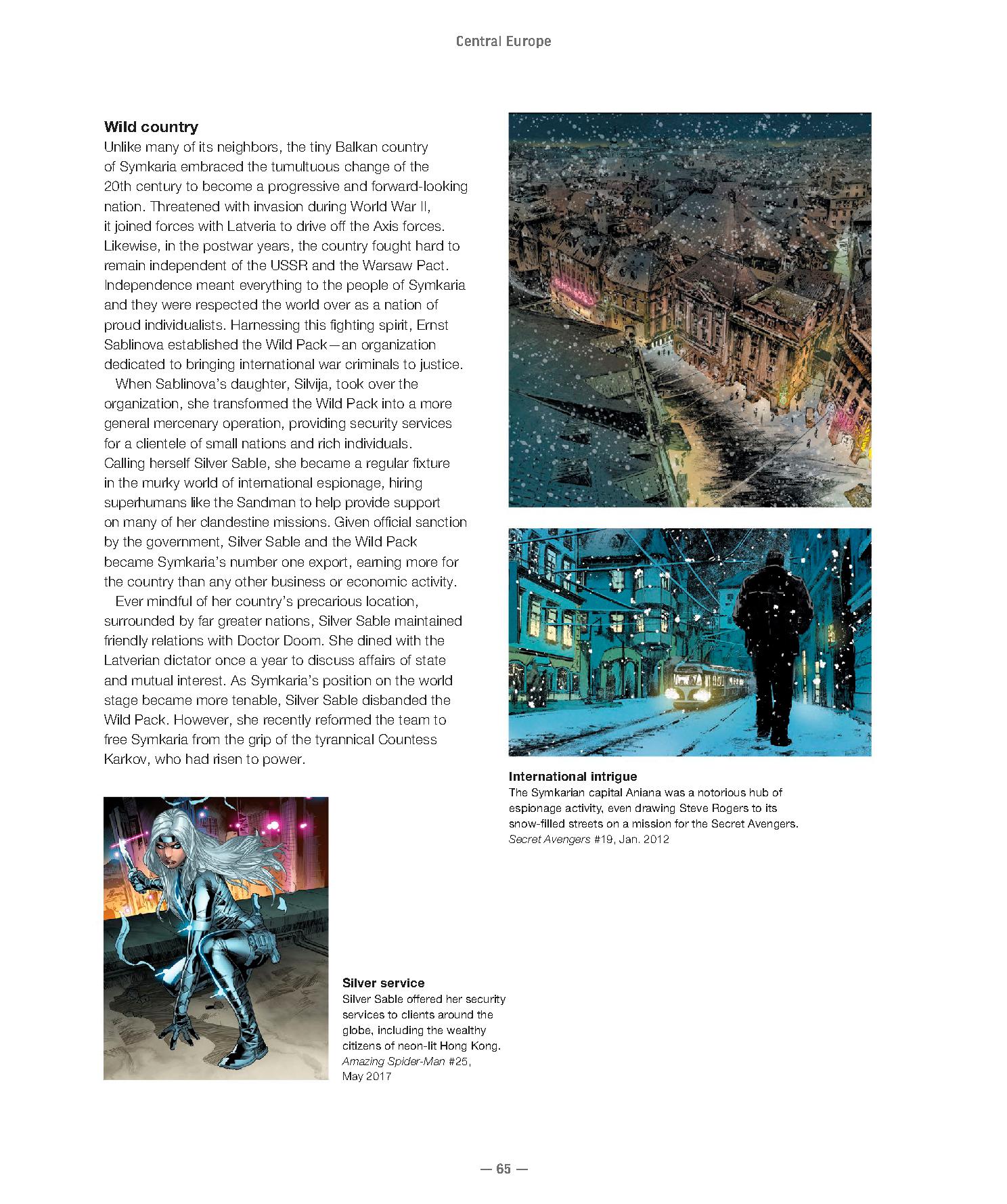 Read online Marvel Universe Map By Map: James Hill comic -  Issue # TPB (Part 1) - 65