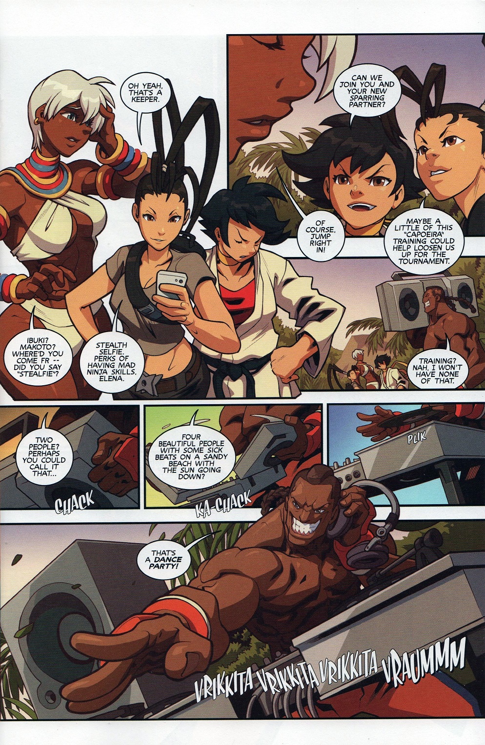 Street Fighter Unlimited issue 7 - Page 13