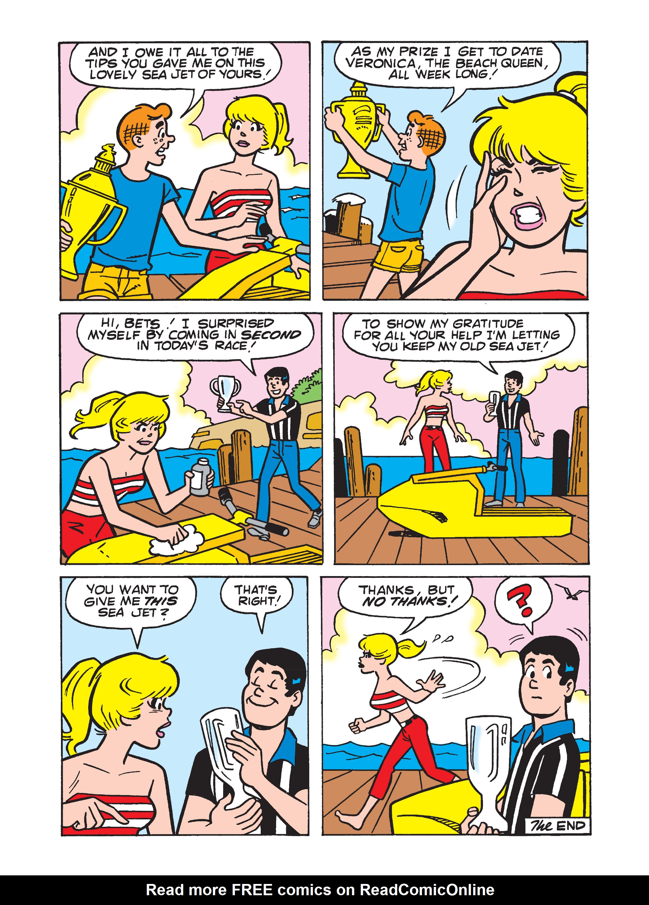 Read online Betty and Veronica Double Digest comic -  Issue #225 - 269