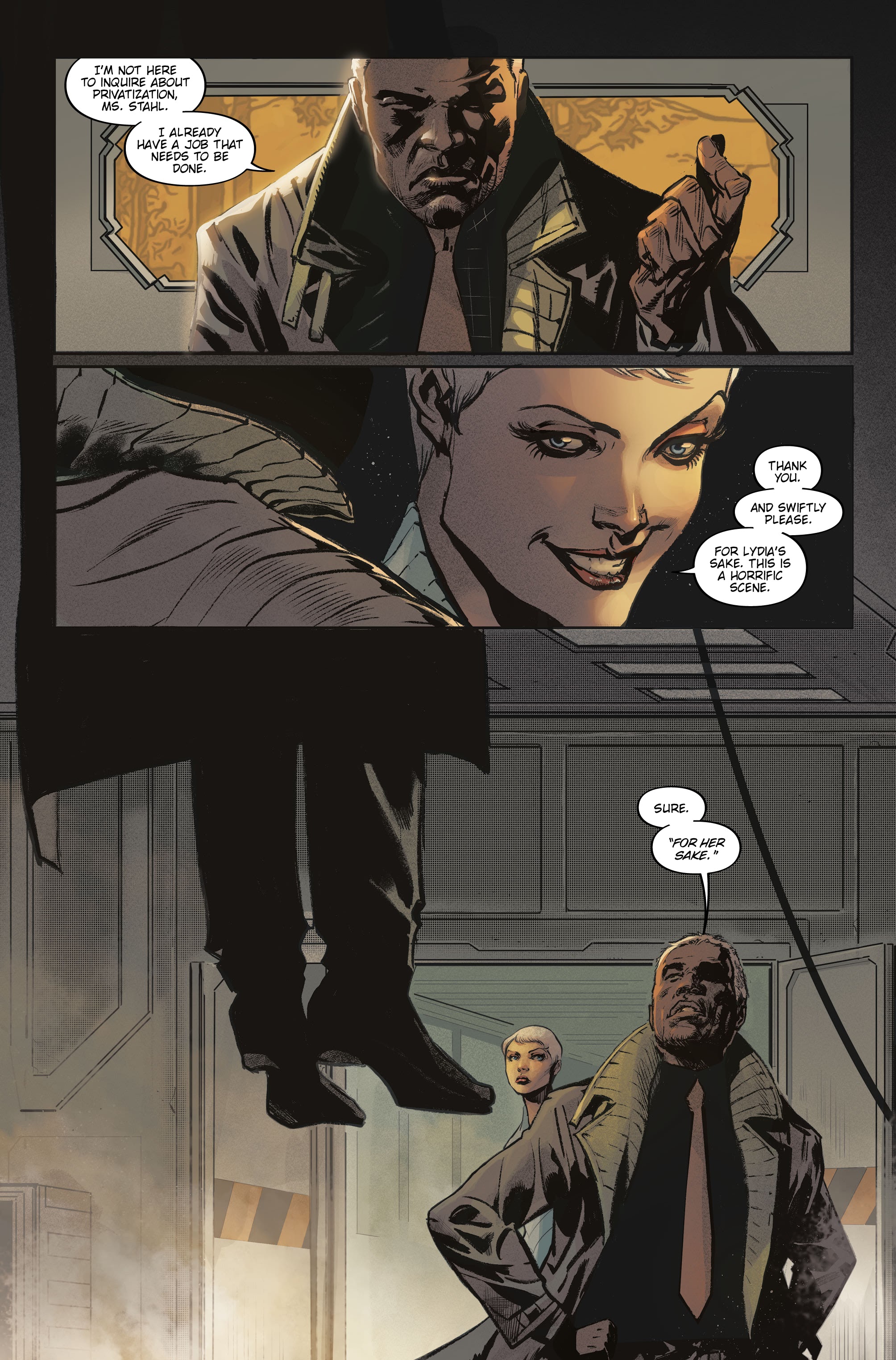 Read online Blade Runner Origins comic -  Issue #1 - 21