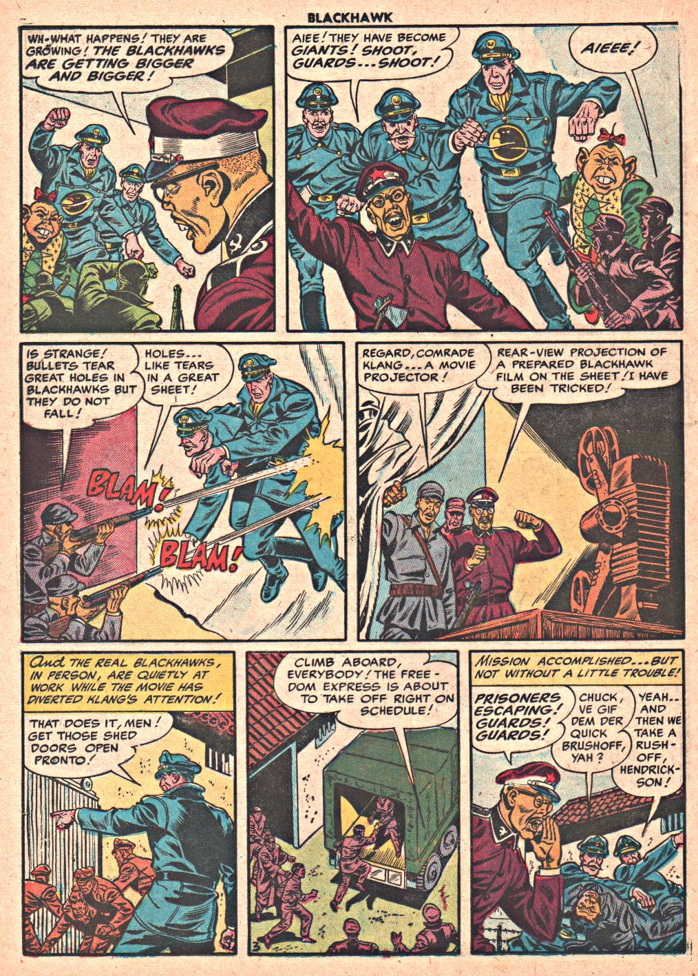 Read online Blackhawk (1957) comic -  Issue #82 - 20