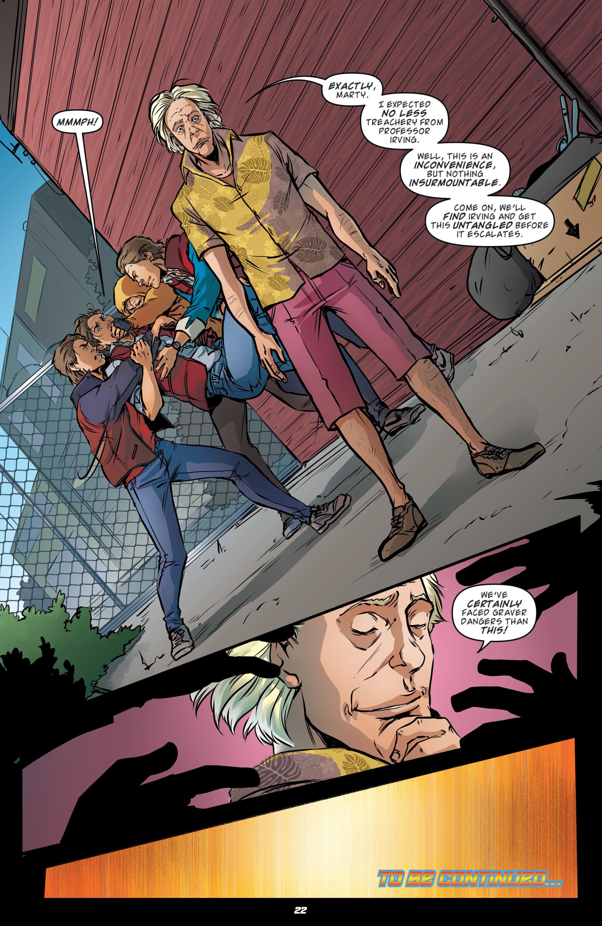 Read online Back to the Future (2015) comic -  Issue #14 - 24