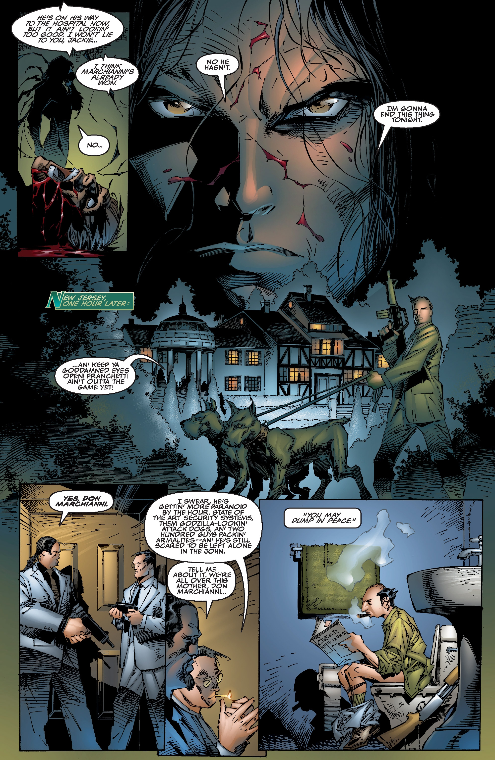 Read online The Darkness: Darkness/Batman & Darkness/Superman 20th Anniversary Collection comic -  Issue # TPB (Part 2) - 12