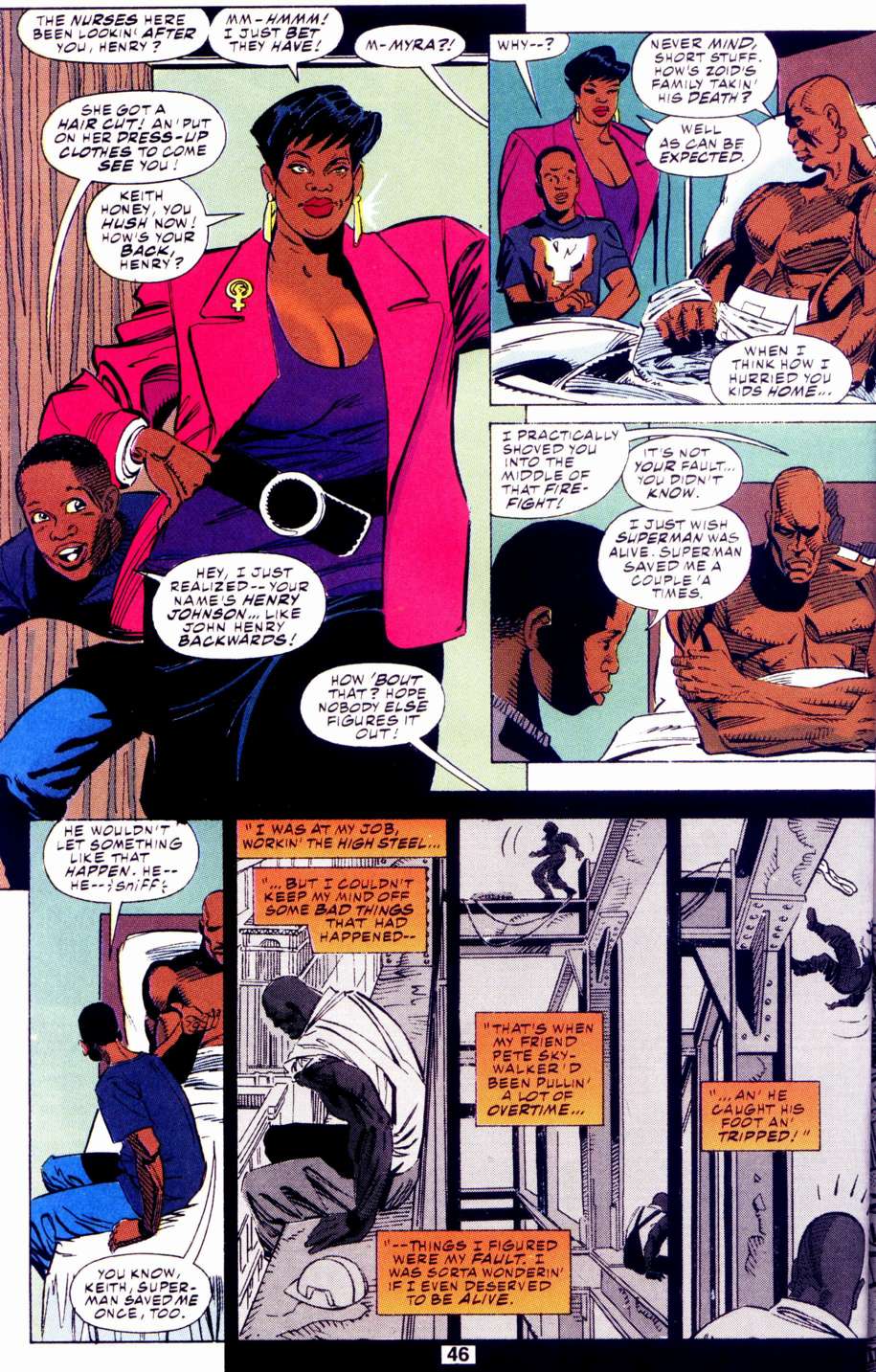 Read online Superman: The Return of Superman (1993) comic -  Issue # TPB (Part 1) - 48