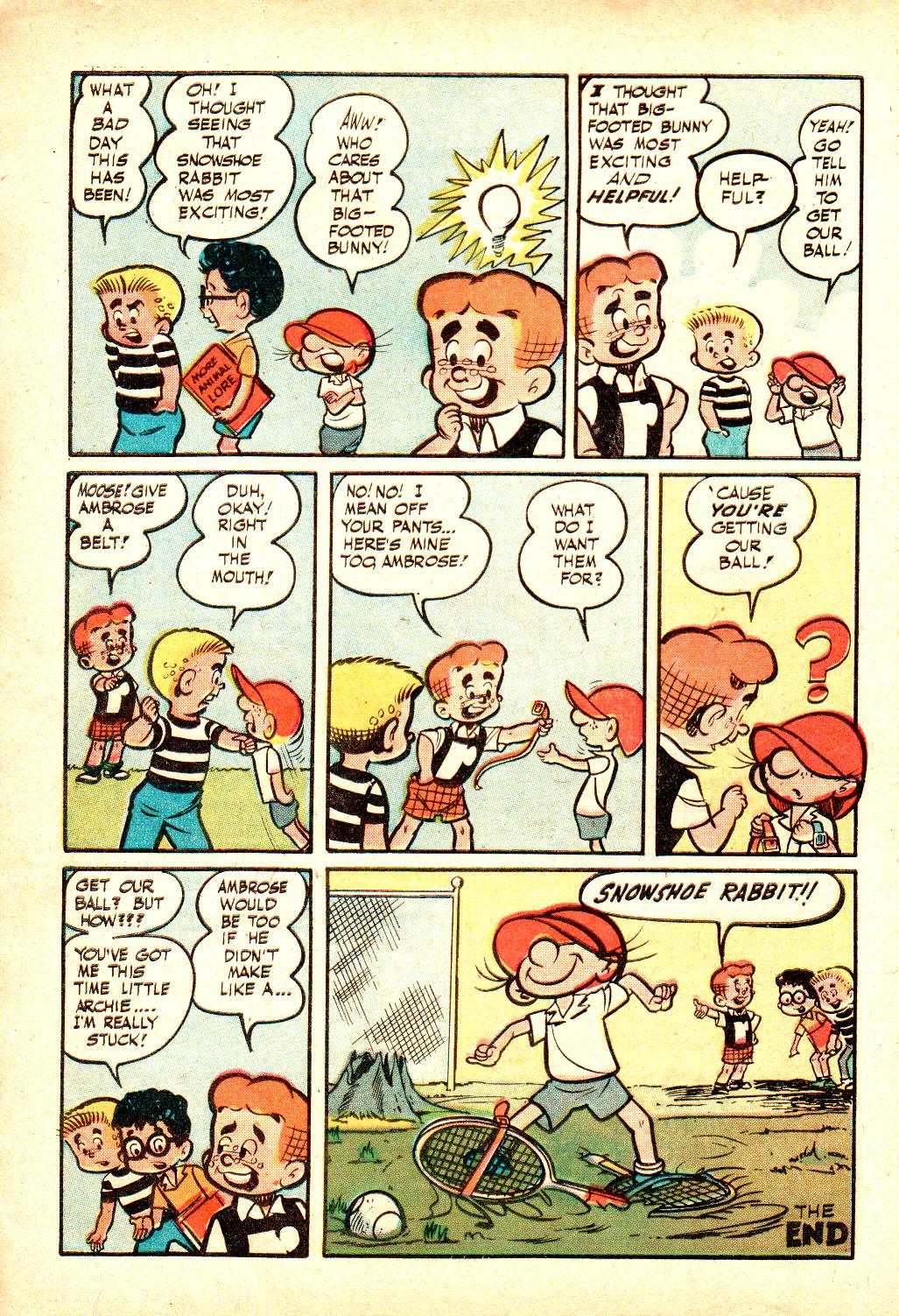 Read online Little Archie In Animal Land comic -  Issue #19 - 10