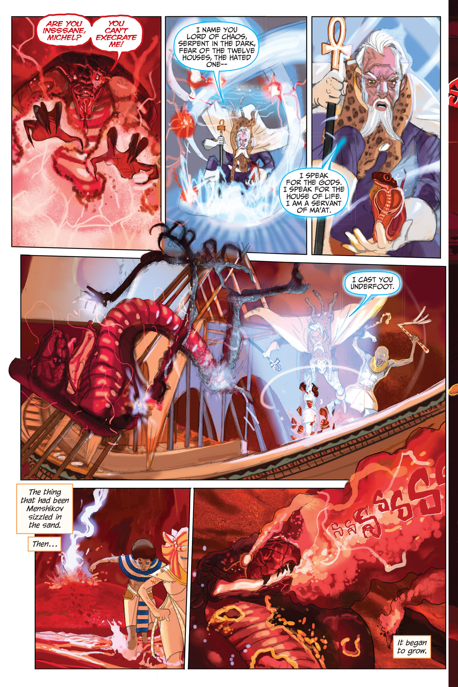 Read online The Kane Chronicles comic -  Issue # TPB 2 - 132