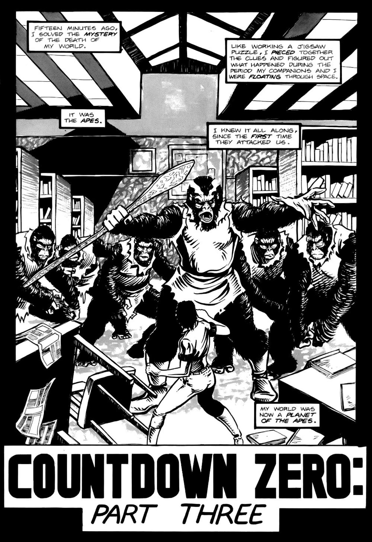 Read online Planet of the Apes (1990) comic -  Issue #16 - 3