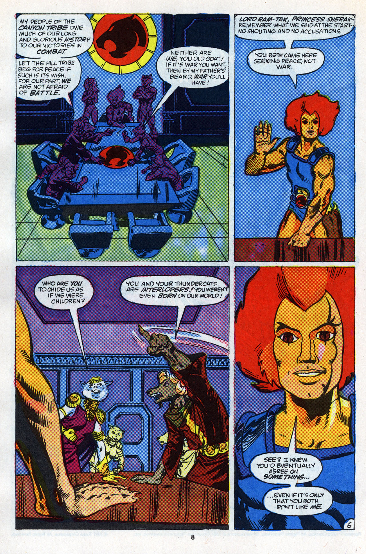 Read online ThunderCats (1985) comic -  Issue #24 - 10