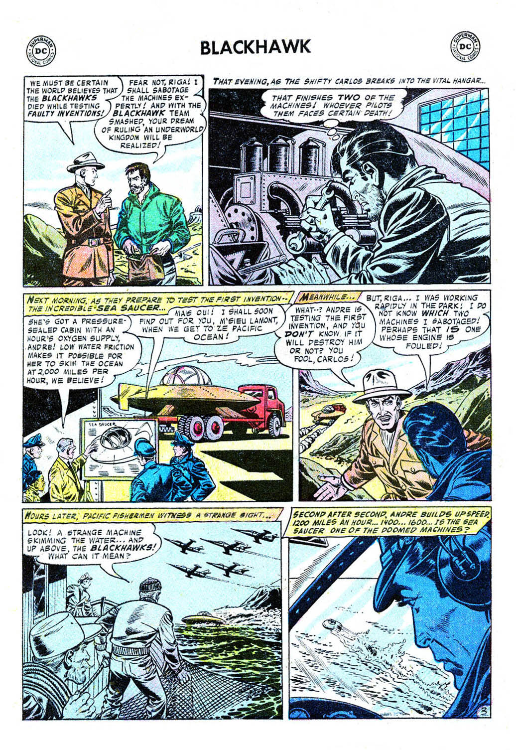 Read online Blackhawk (1957) comic -  Issue #113 - 5