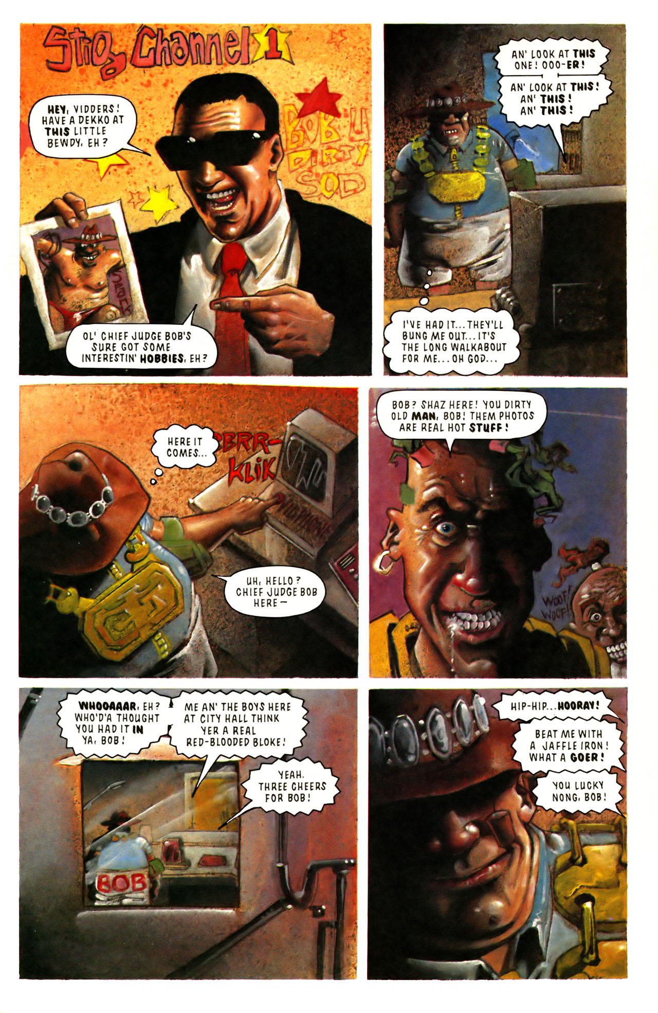 Read online Judge Dredd: The Megazine comic -  Issue #6 - 36