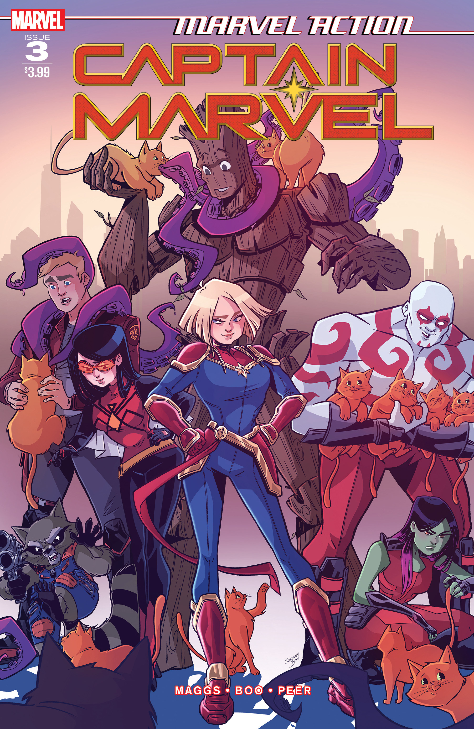 Read online Marvel Action: Captain Marvel comic -  Issue #3 - 1