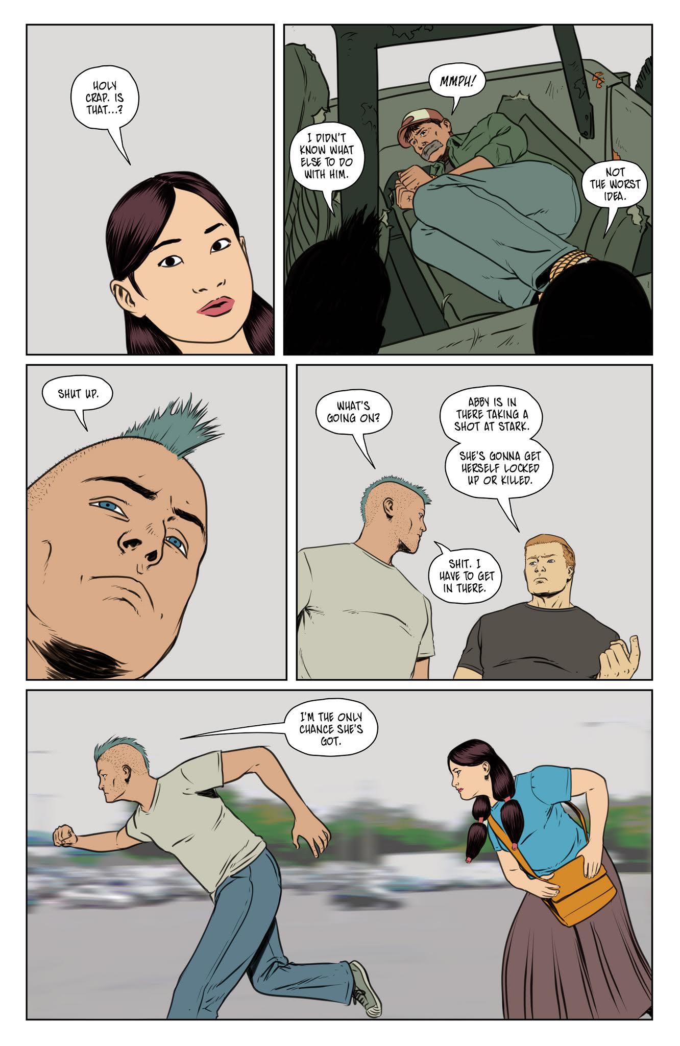 Read online Throwaways comic -  Issue #14 - 17