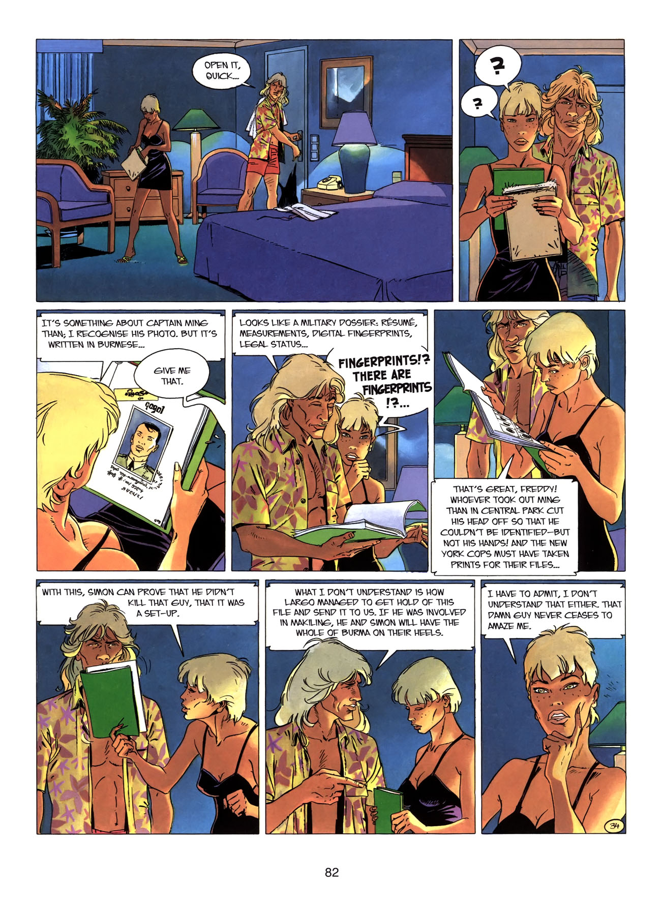 Read online Largo Winch comic -  Issue # TPB 4 - 83