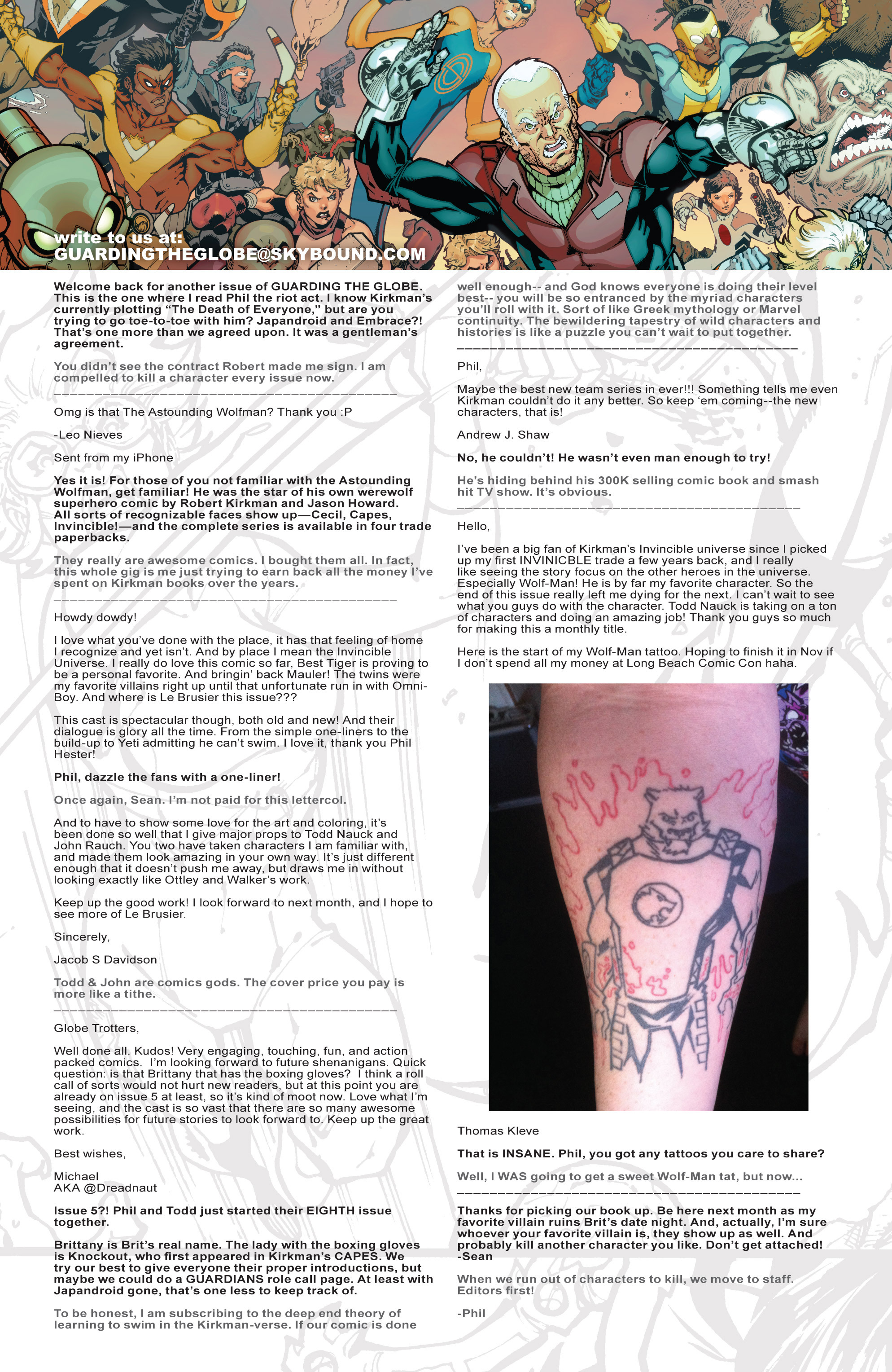 Read online Guarding the Globe (2012) comic -  Issue #4 - 23
