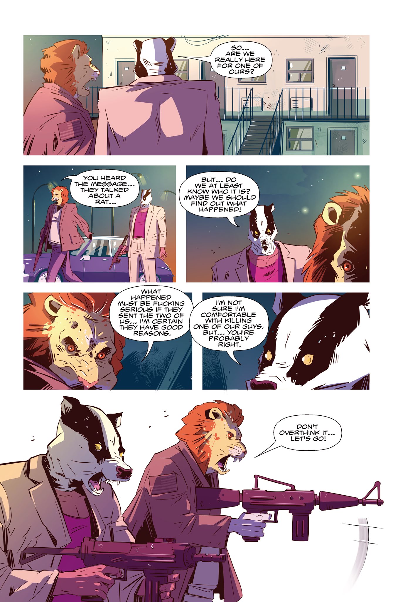 Read online Hotline Miami Wildlife comic -  Issue #8 - 7