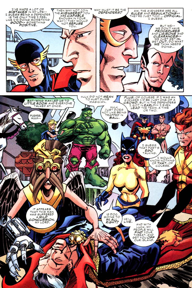 Read online Defenders (2001) comic -  Issue #6 - 15