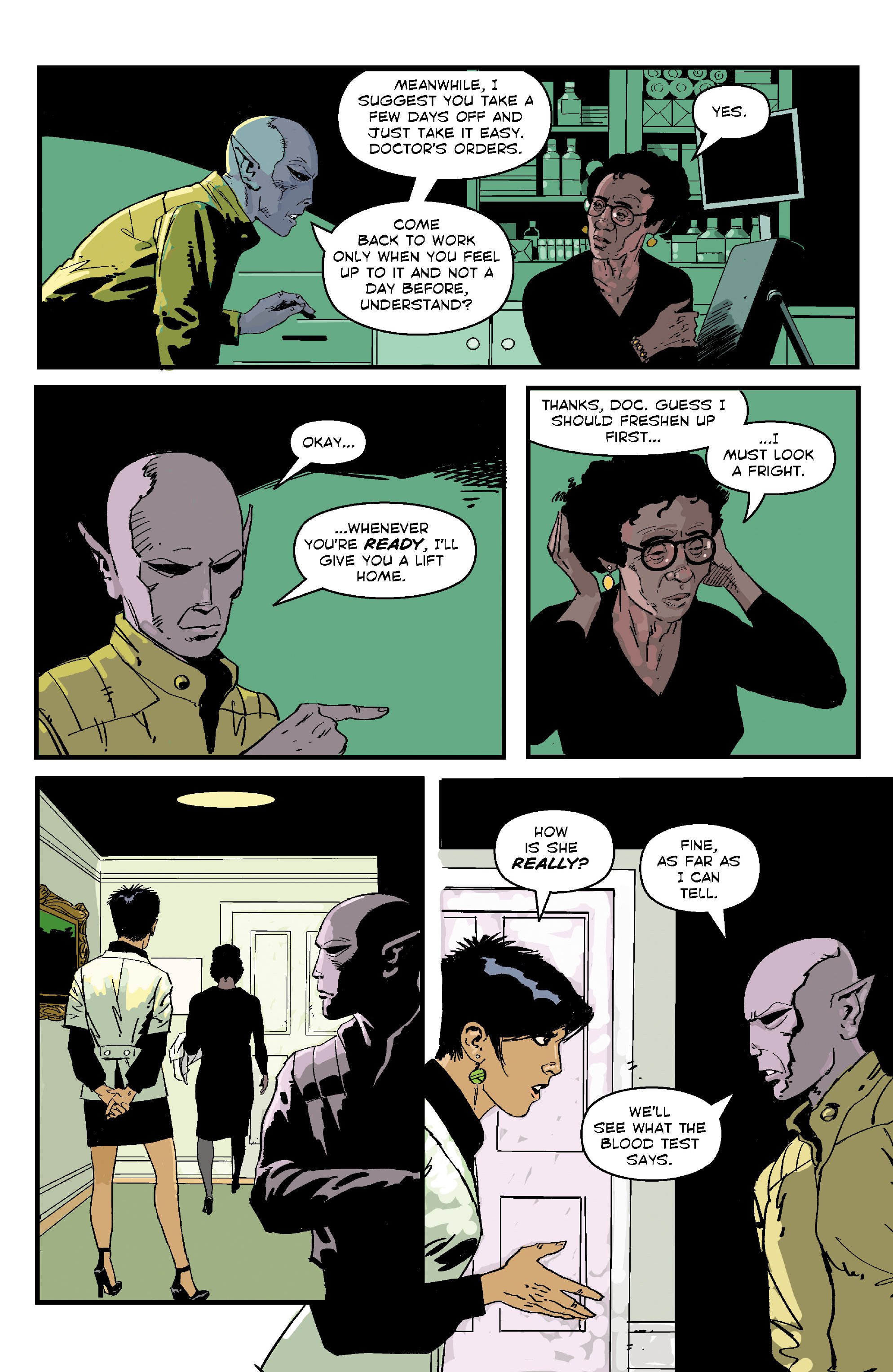 Read online Resident Alien: Your Ride's Here comic -  Issue #3 - 4