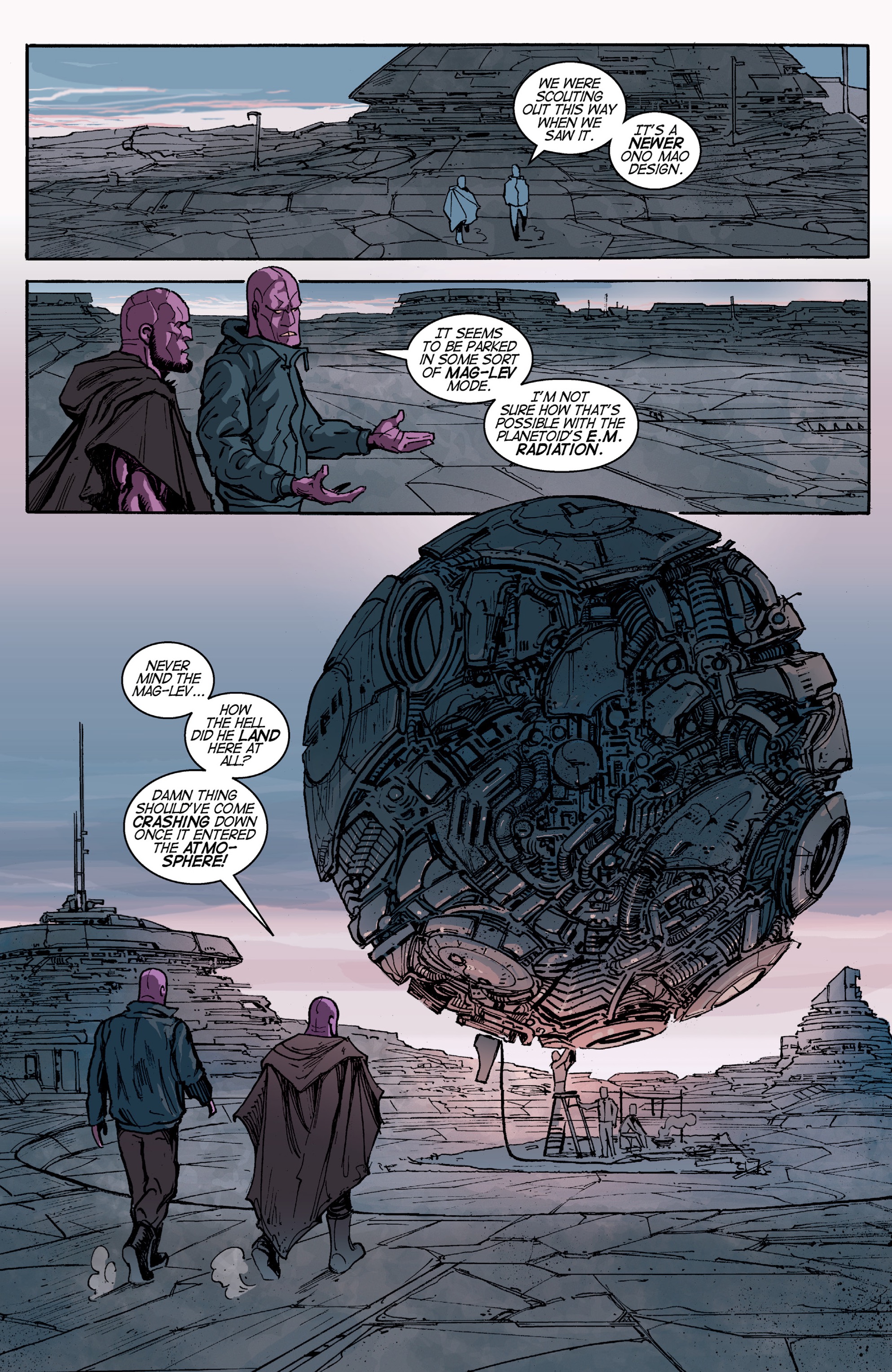 Read online Planetoid Praxis comic -  Issue #1 - 28
