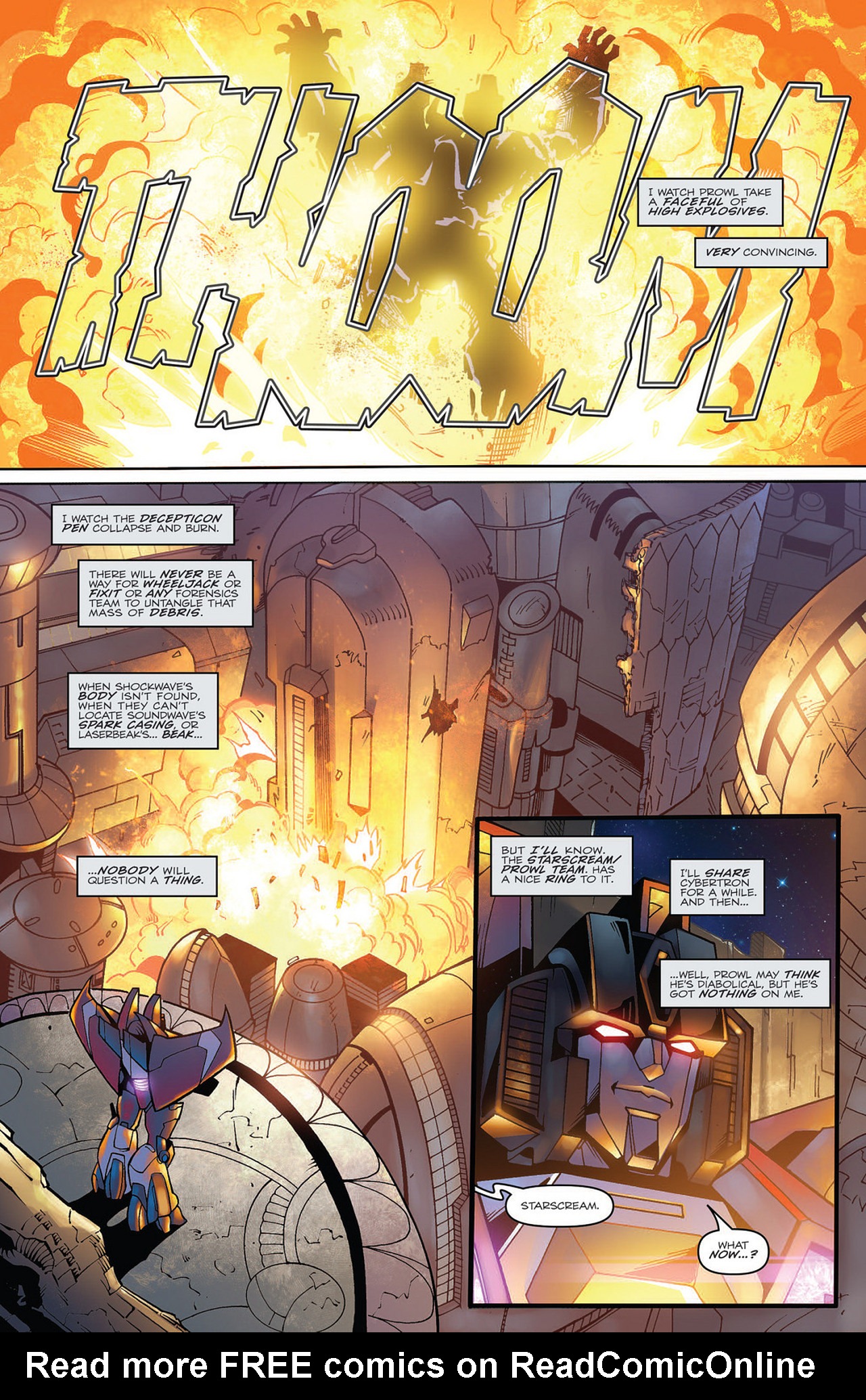 Read online Transformers: Robots In Disguise (2012) comic -  Issue #11 - 22