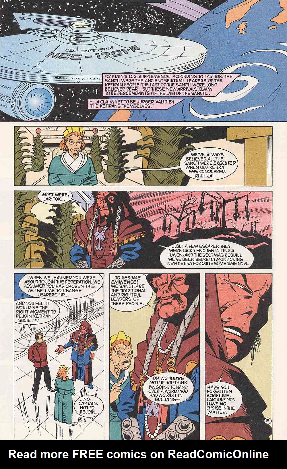 Read online Star Trek (1989) comic -  Issue # Annual 3 - 19