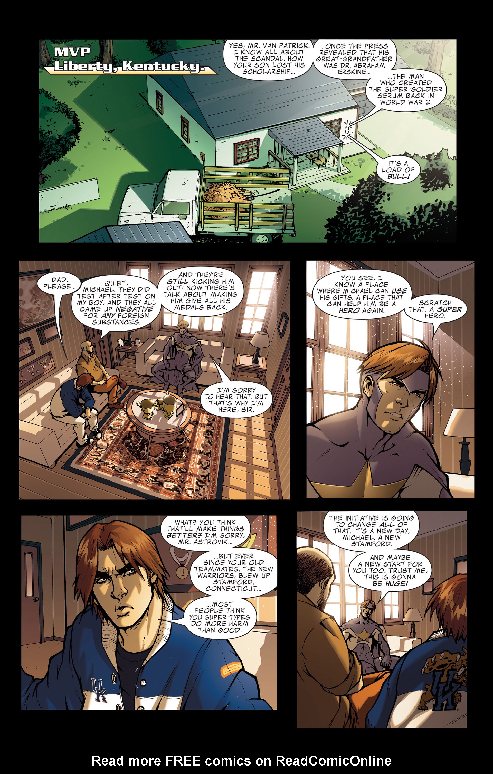 Read online Avengers: The Initiative comic -  Issue #1 - 9