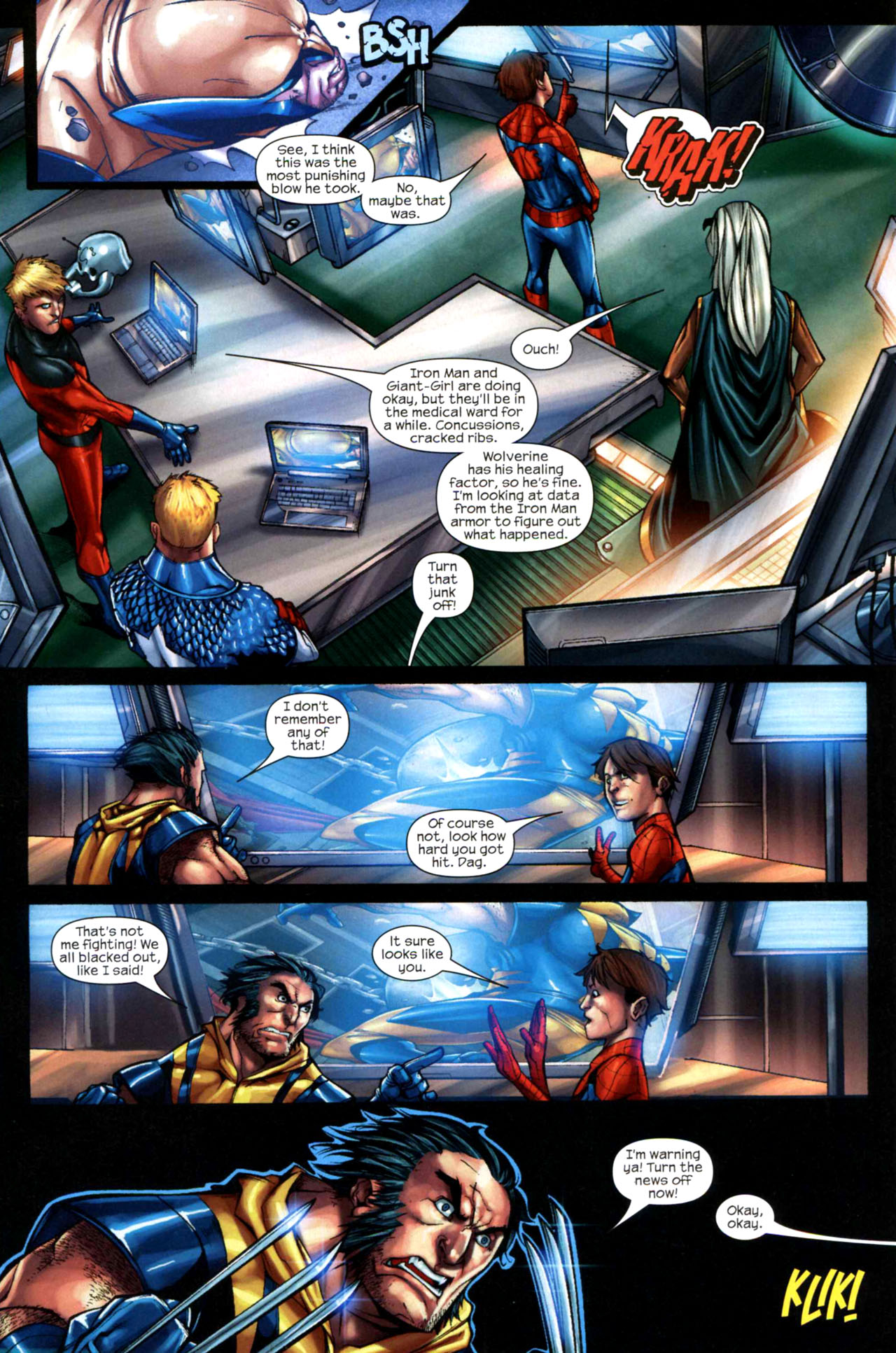 Read online Marvel Adventures The Avengers comic -  Issue #25 - 6