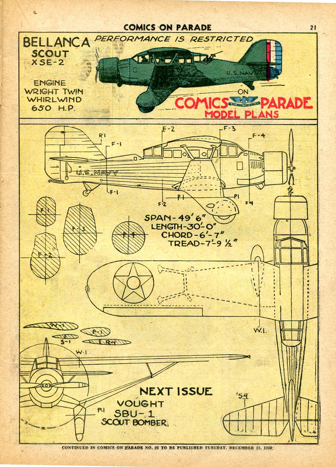 Read online Comics on Parade comic -  Issue #21 - 23