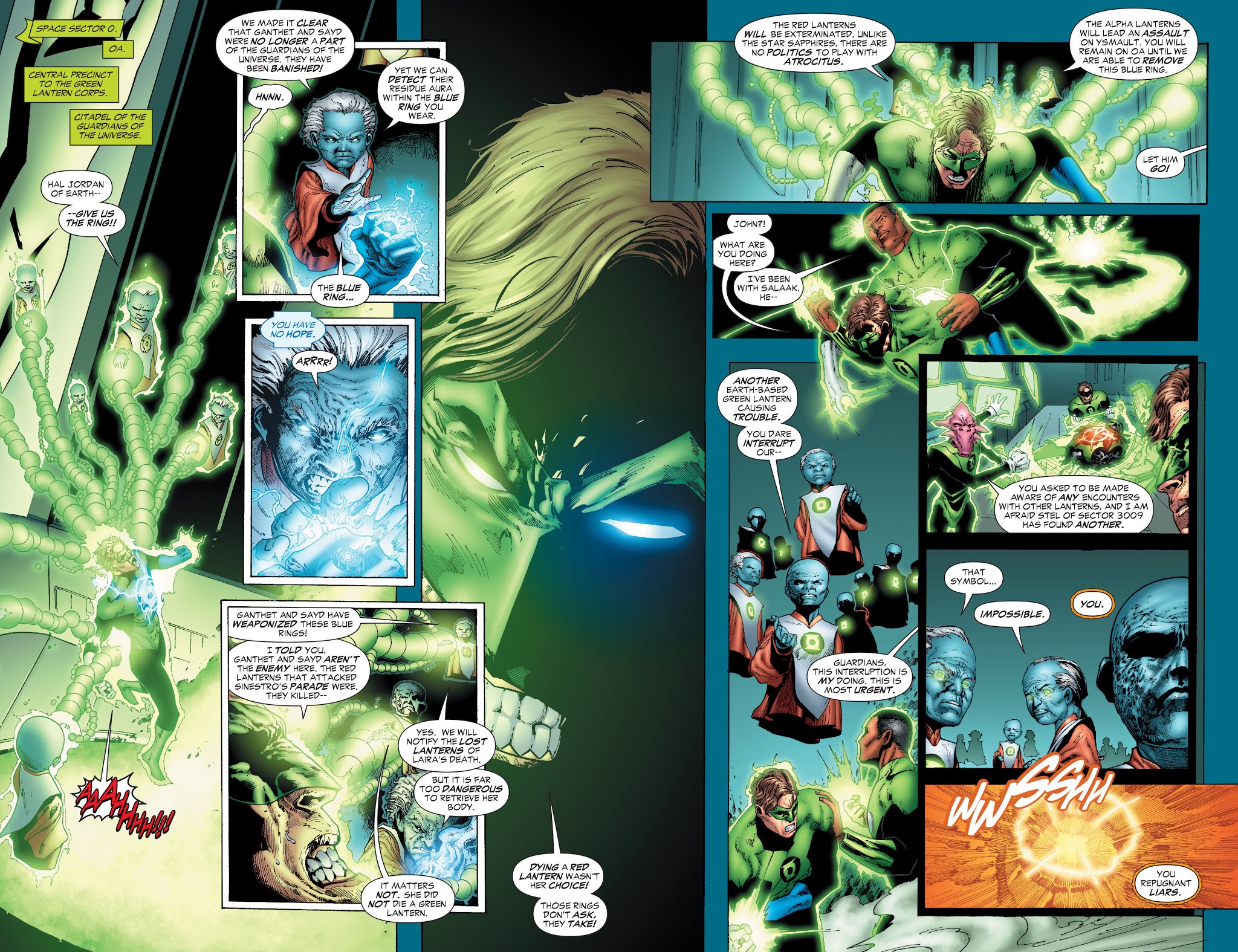 Read online Green Lantern (2005) comic -  Issue # _TPB 7 - 23