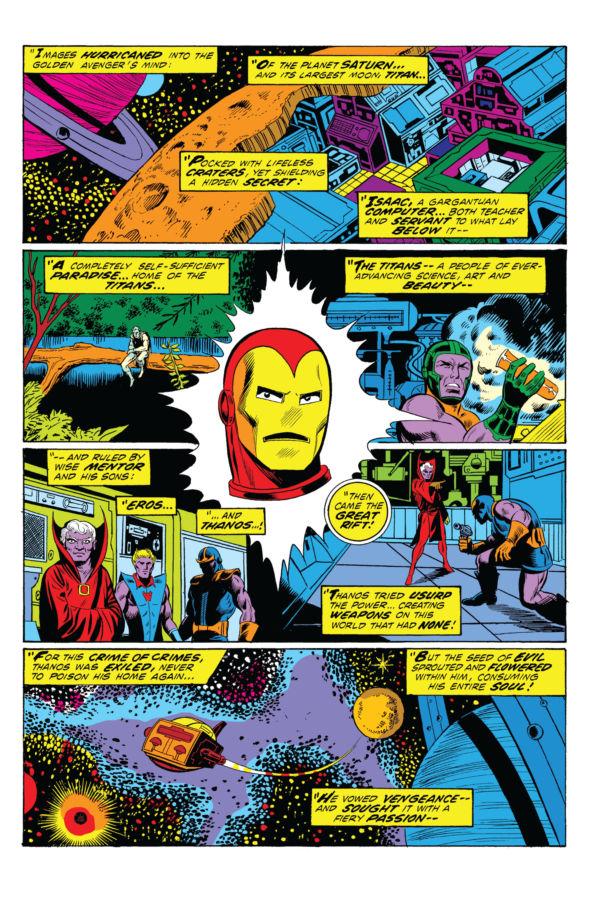 Read online Marvel-Verse: Thanos comic -  Issue # TPB - 12