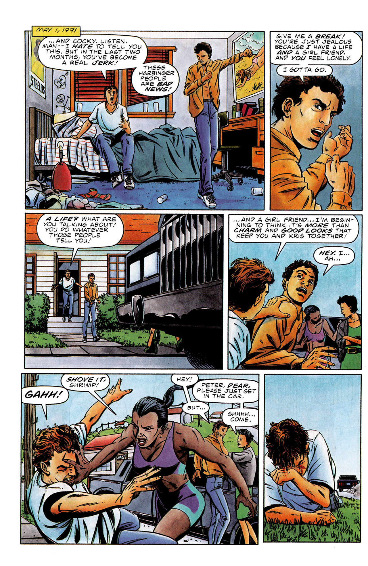Read online Harbinger (1992) comic -  Issue #0 - 8
