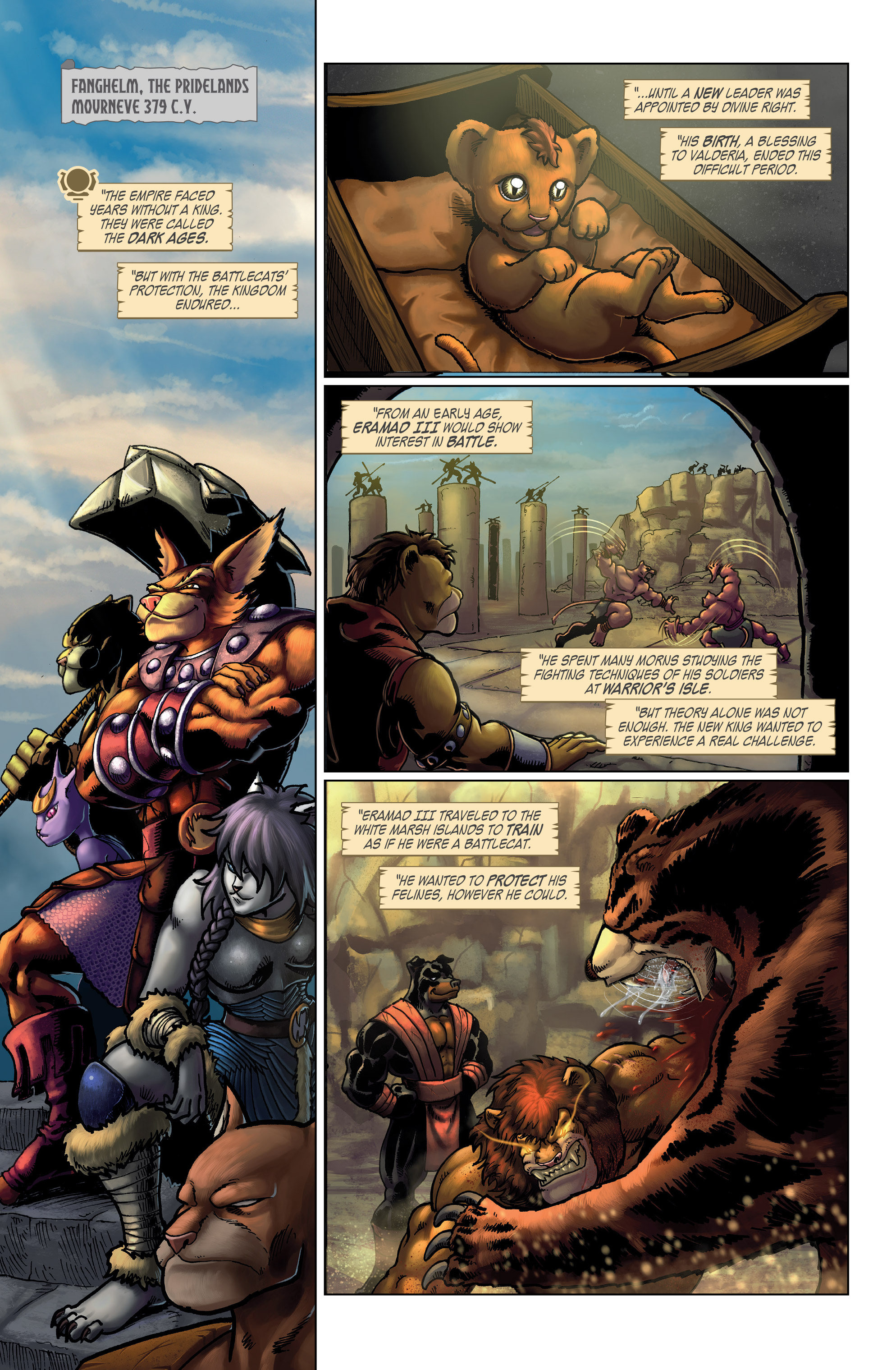 Read online Battlecats comic -  Issue # TPB (Part 2) - 4