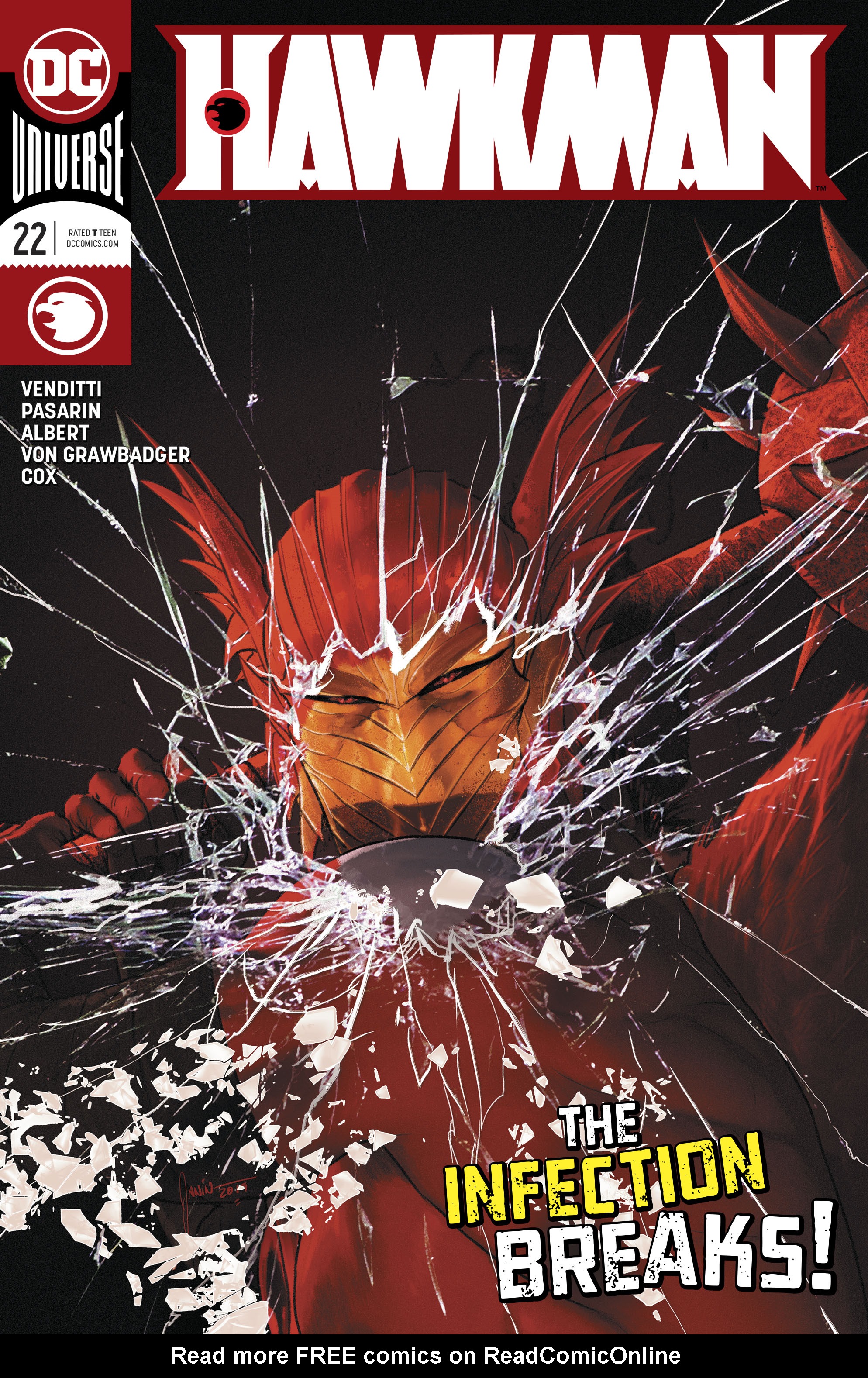 Read online Hawkman (2018) comic -  Issue #22 - 1