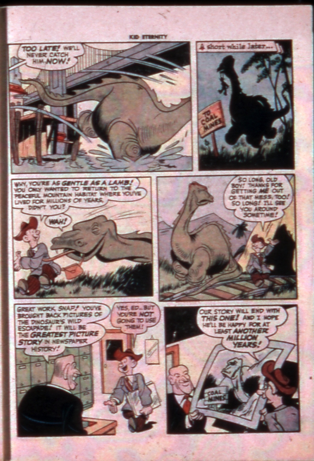 Read online Kid Eternity (1946) comic -  Issue #3 - 33