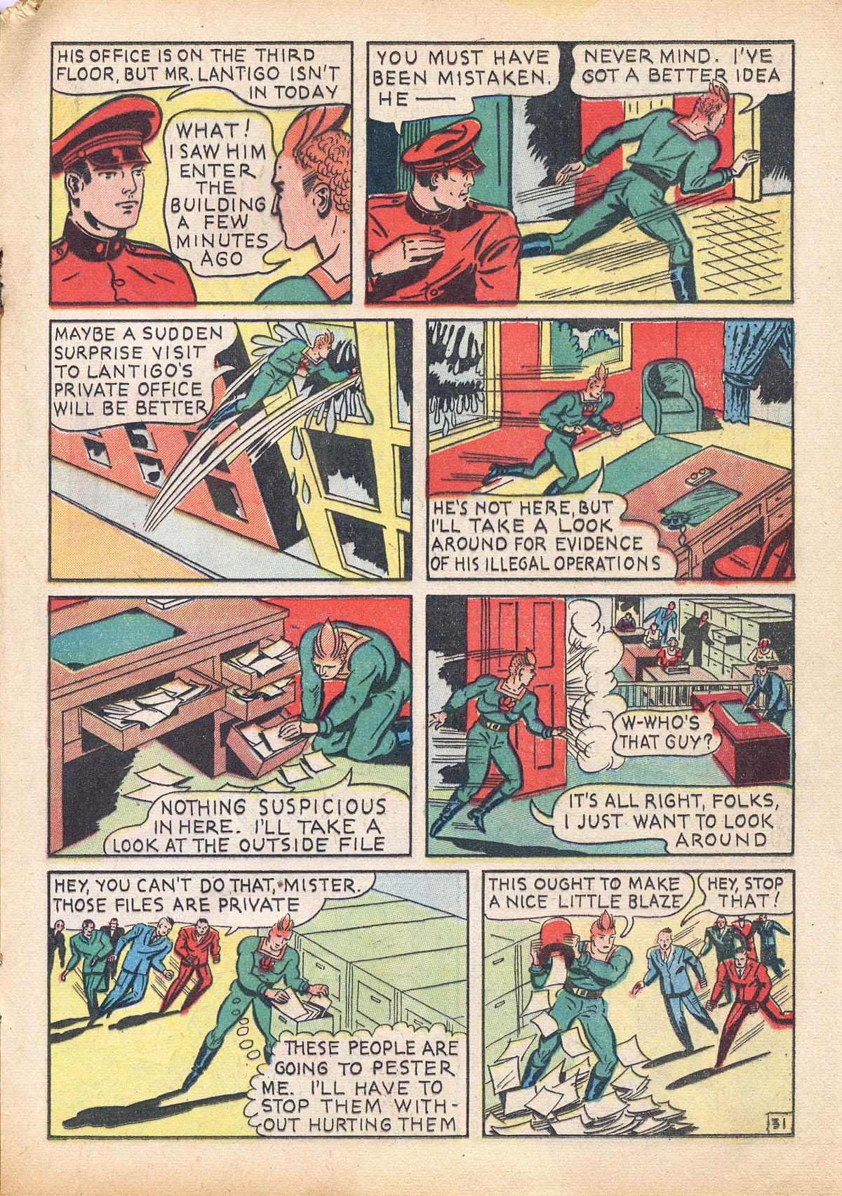 Read online Super-Mystery Comics comic -  Issue #4 - 33