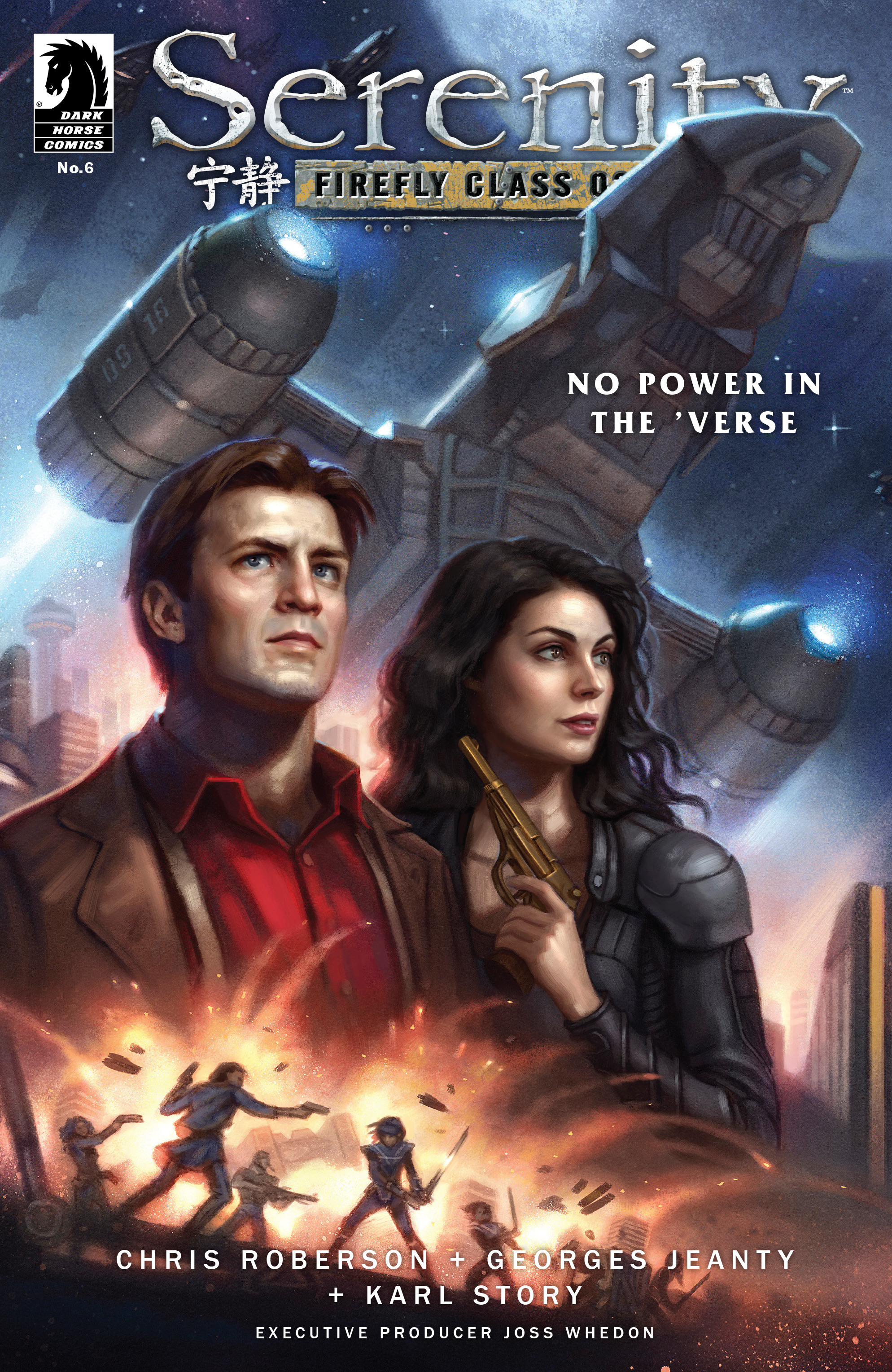 Read online Serenity: Firefly Class 03-K64 – No Power in the 'Verse comic -  Issue #6 - 1