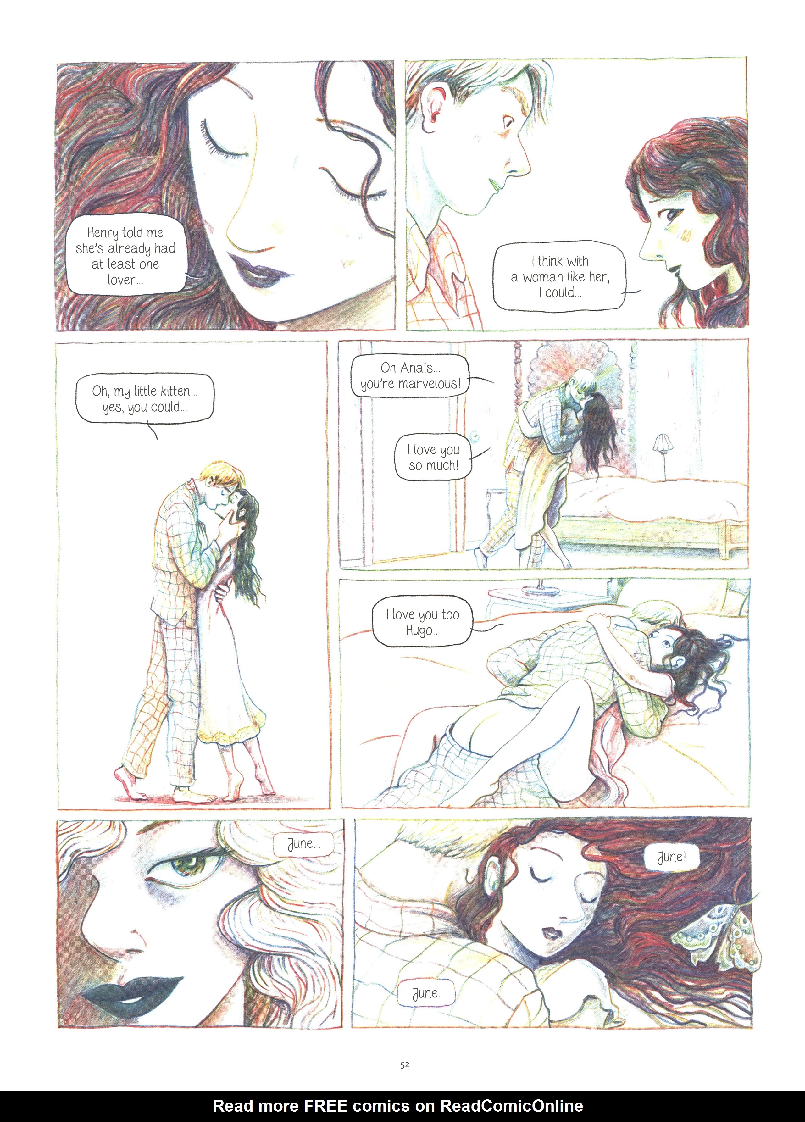 Read online Anais Nin: On the Sea of Lies comic -  Issue # TPB (Part 1) - 51