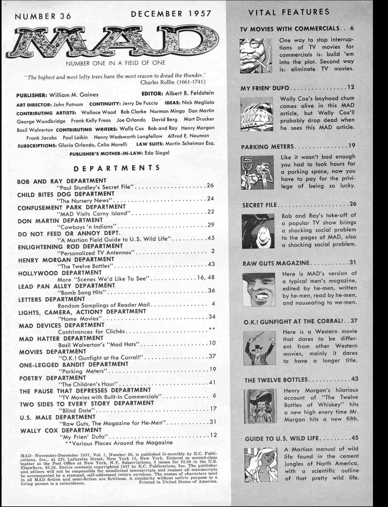 Read online MAD comic -  Issue #36 - 3