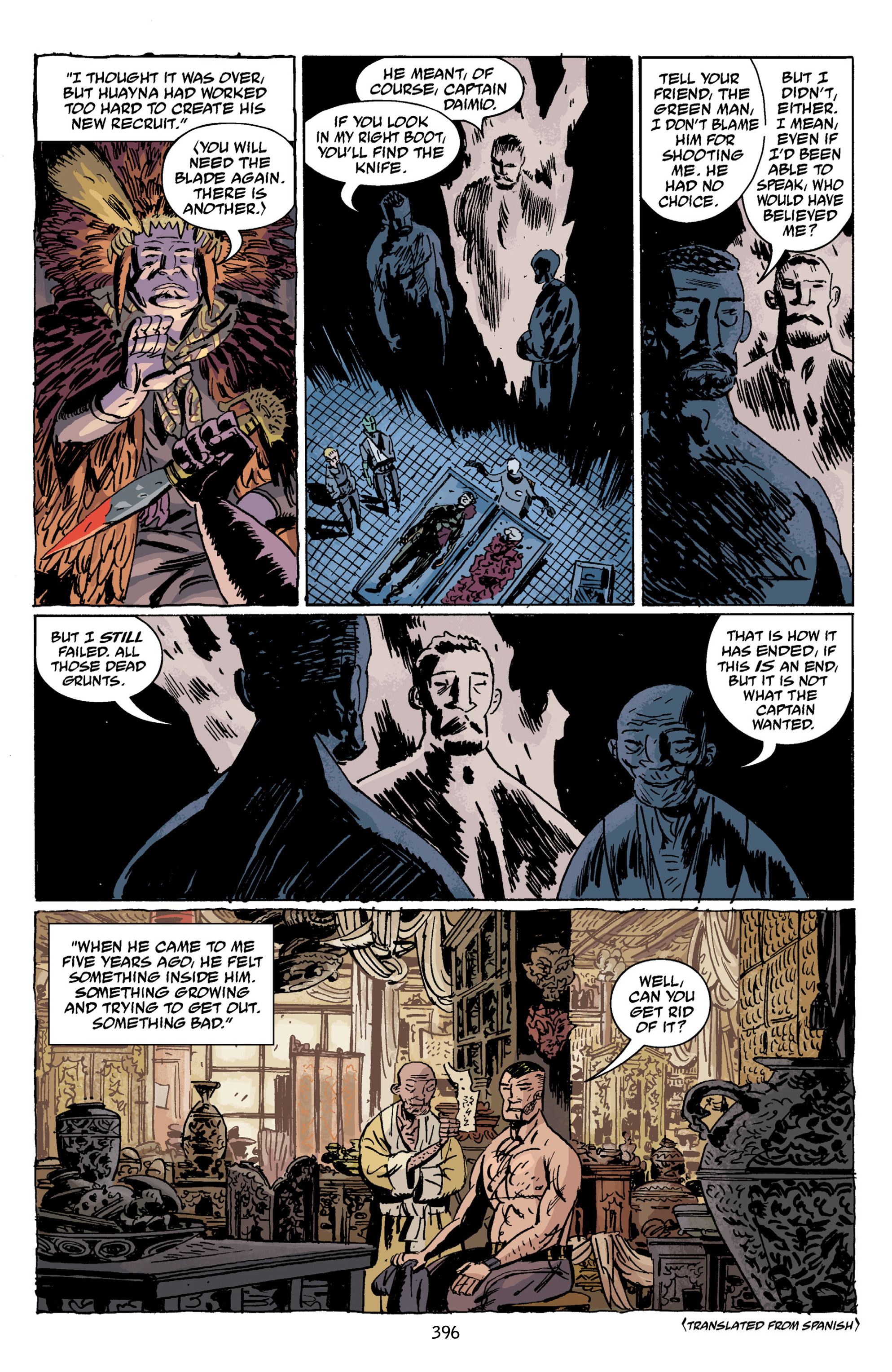Read online B.P.R.D.: Plague of Frogs (2011) comic -  Issue # TPB 3 (Part 4) - 96
