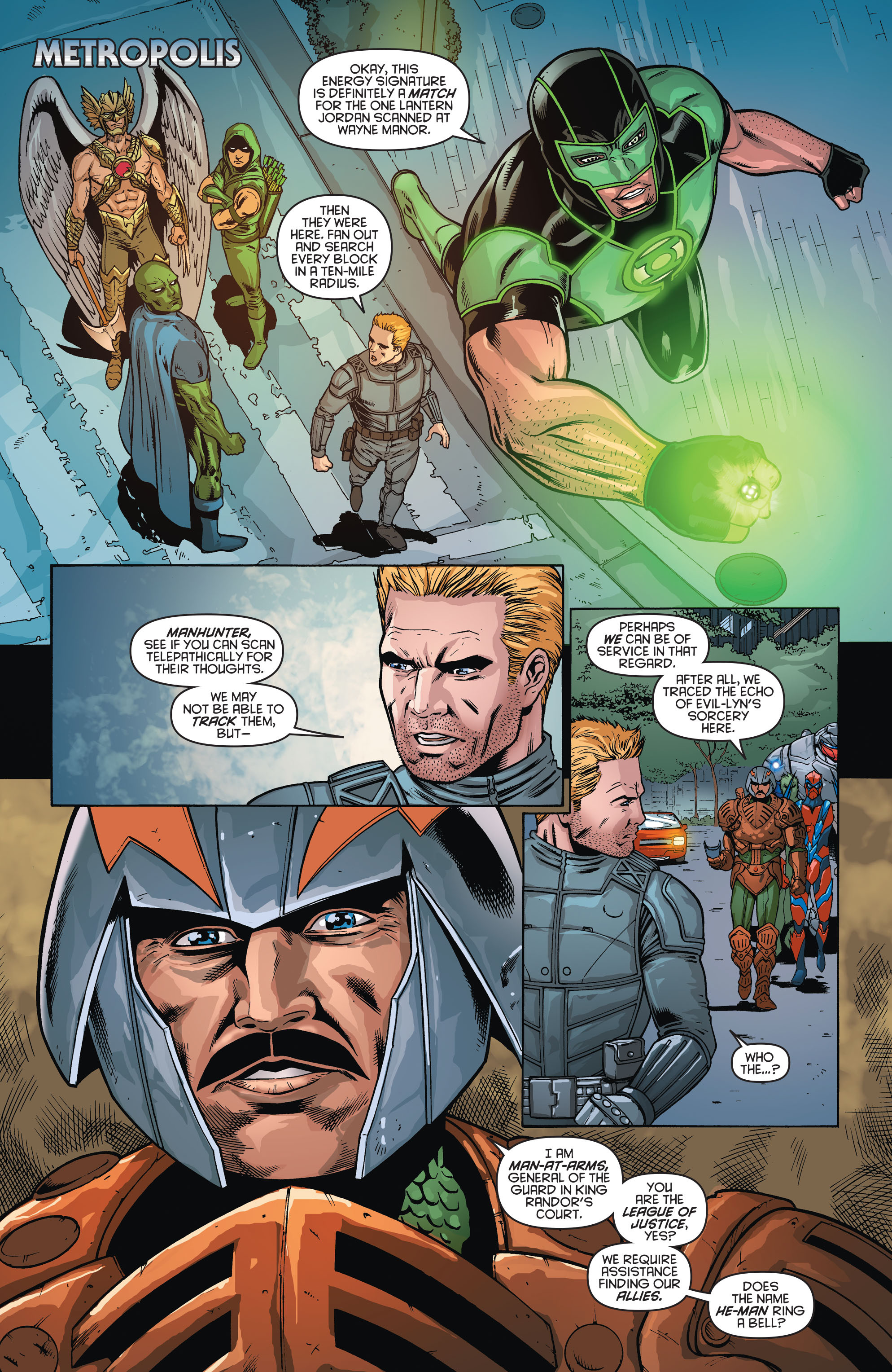 Read online DC Universe vs. The Masters of the Universe comic -  Issue #3 - 16