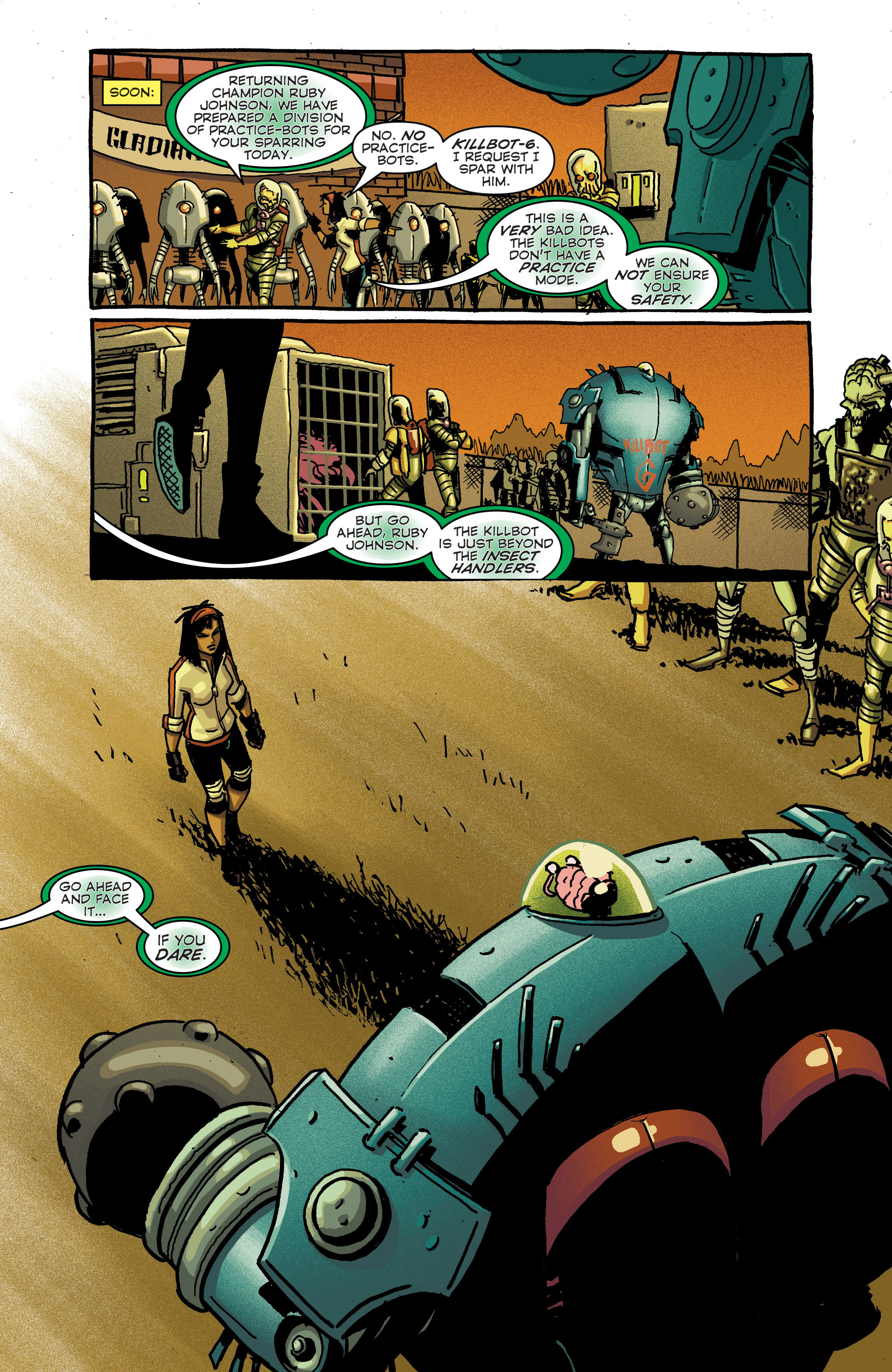 Read online Mars Attacks: Occupation comic -  Issue #4 - 11