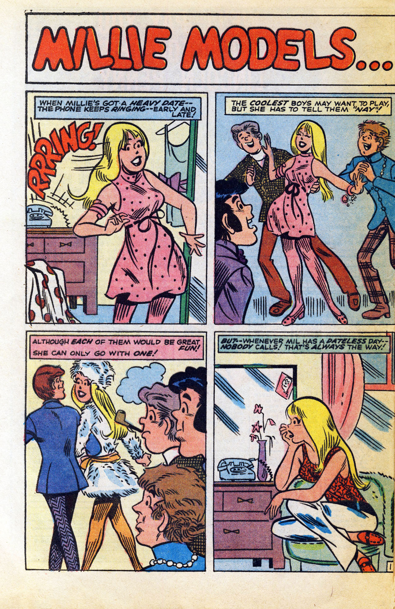 Read online Millie the Model comic -  Issue #194 - 32