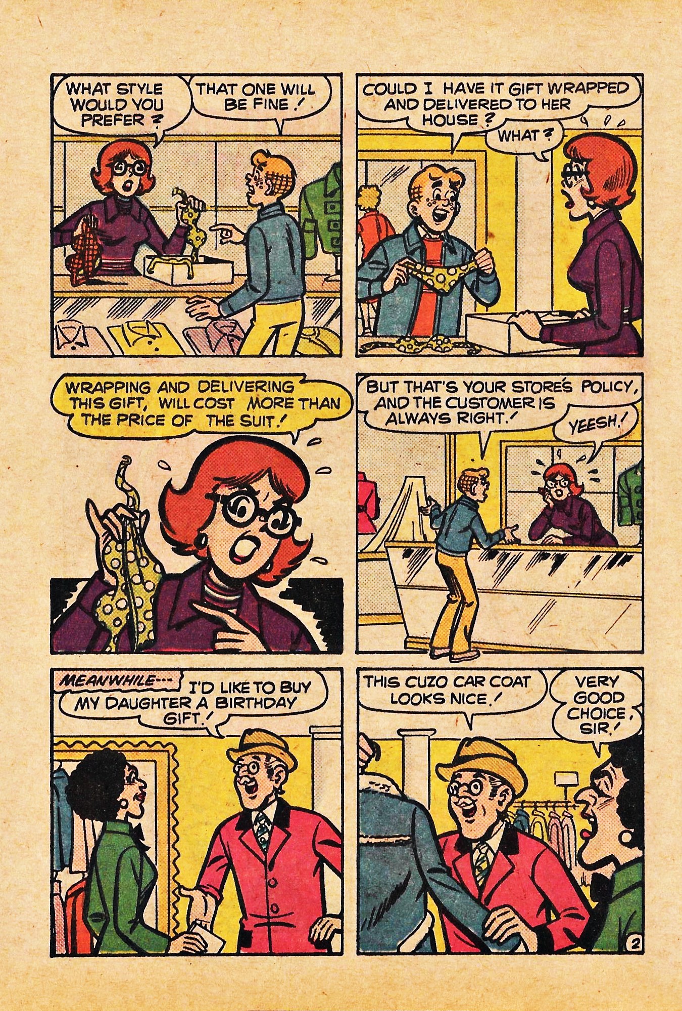 Read online Betty and Veronica Digest Magazine comic -  Issue #30 - 30