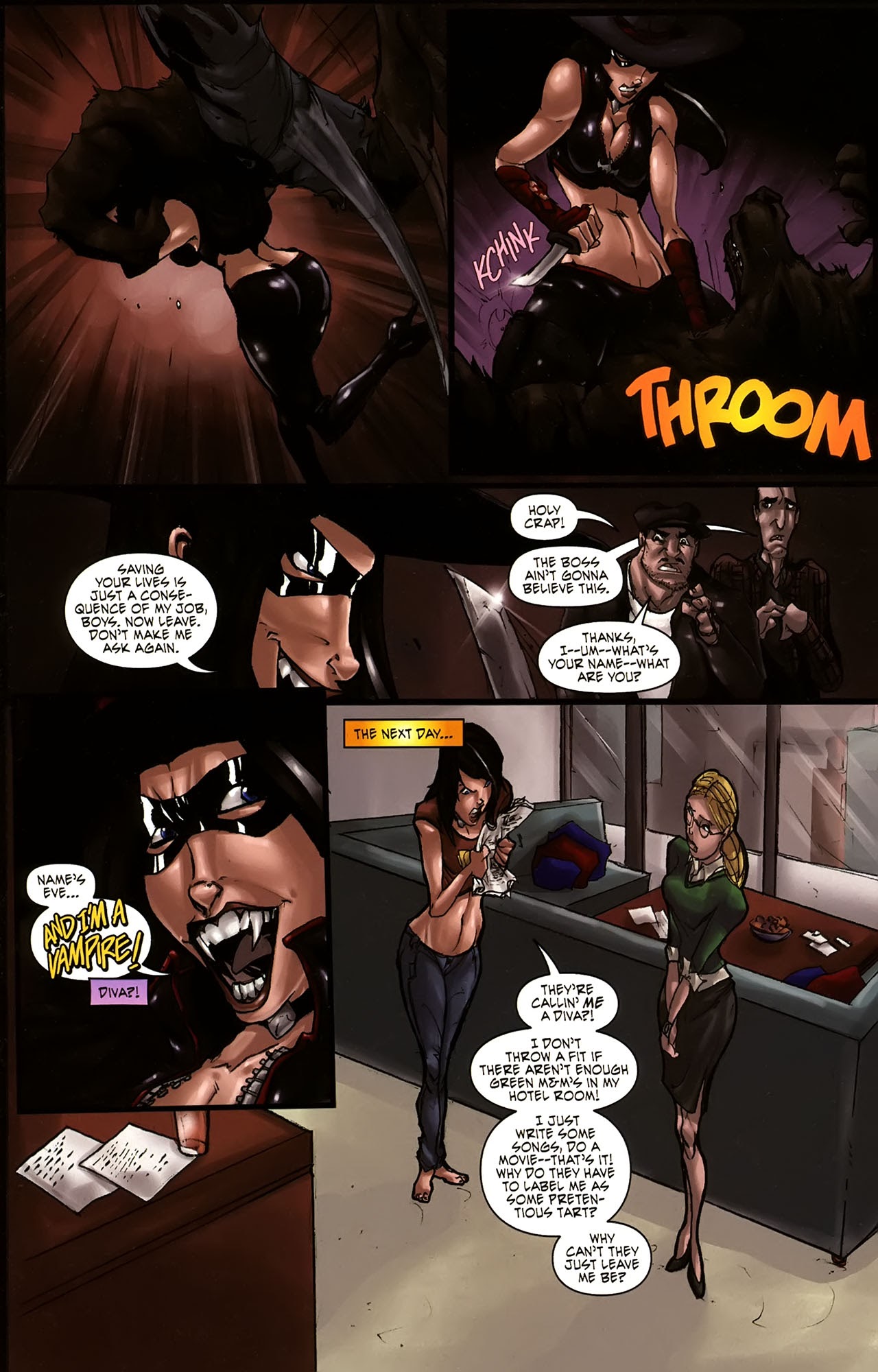 Read online Eve: Vampire Diva comic -  Issue #1 - 7