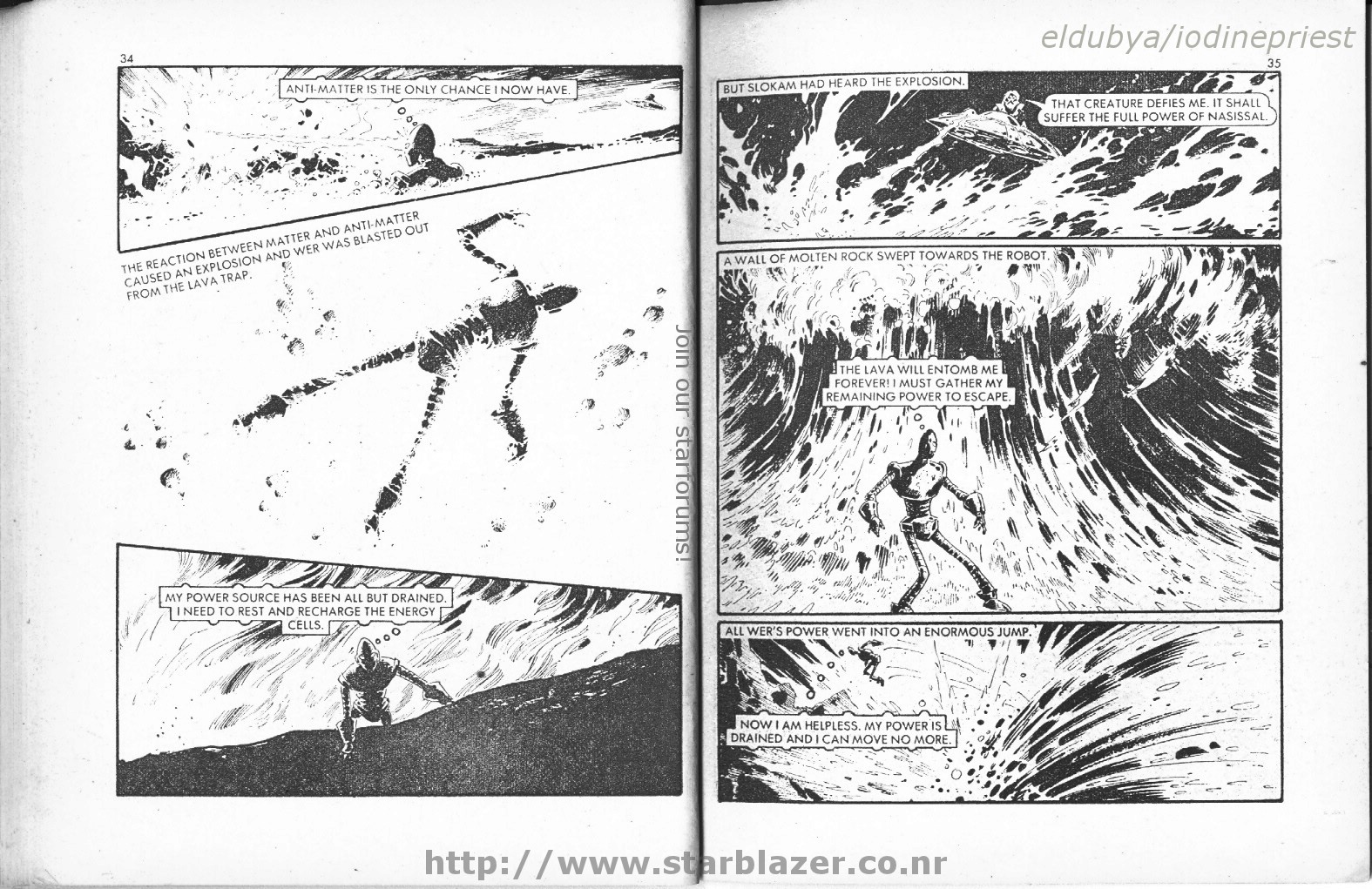 Read online Starblazer comic -  Issue #36 - 19