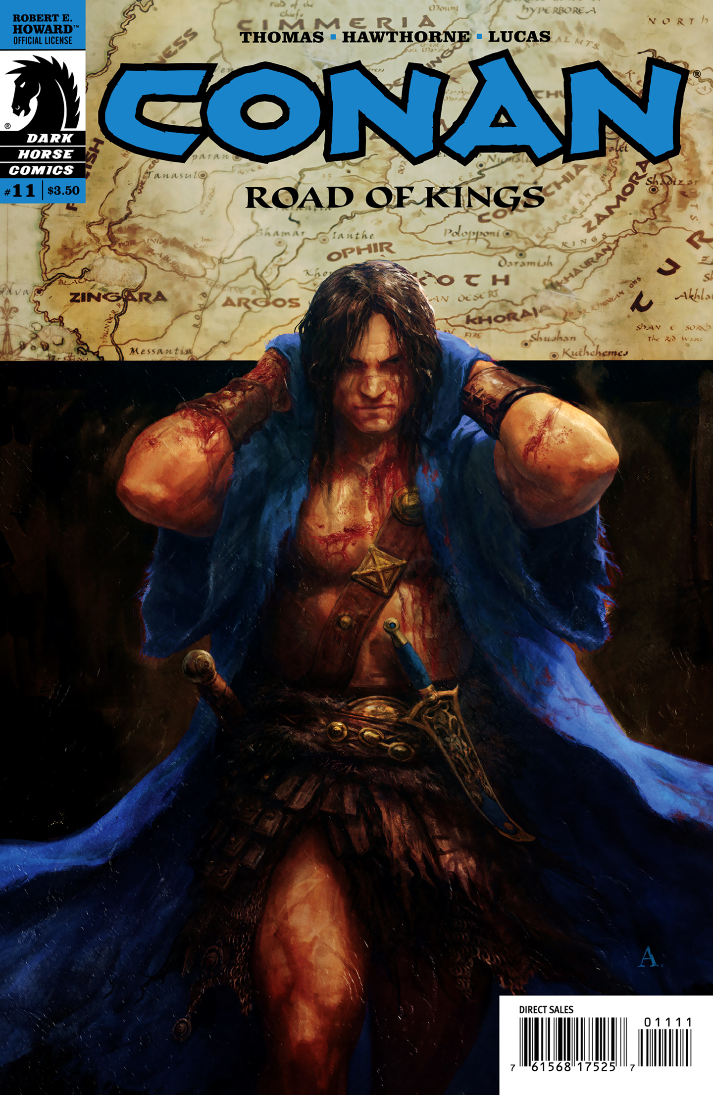 Read online Conan: Road of Kings comic -  Issue #11 - 1